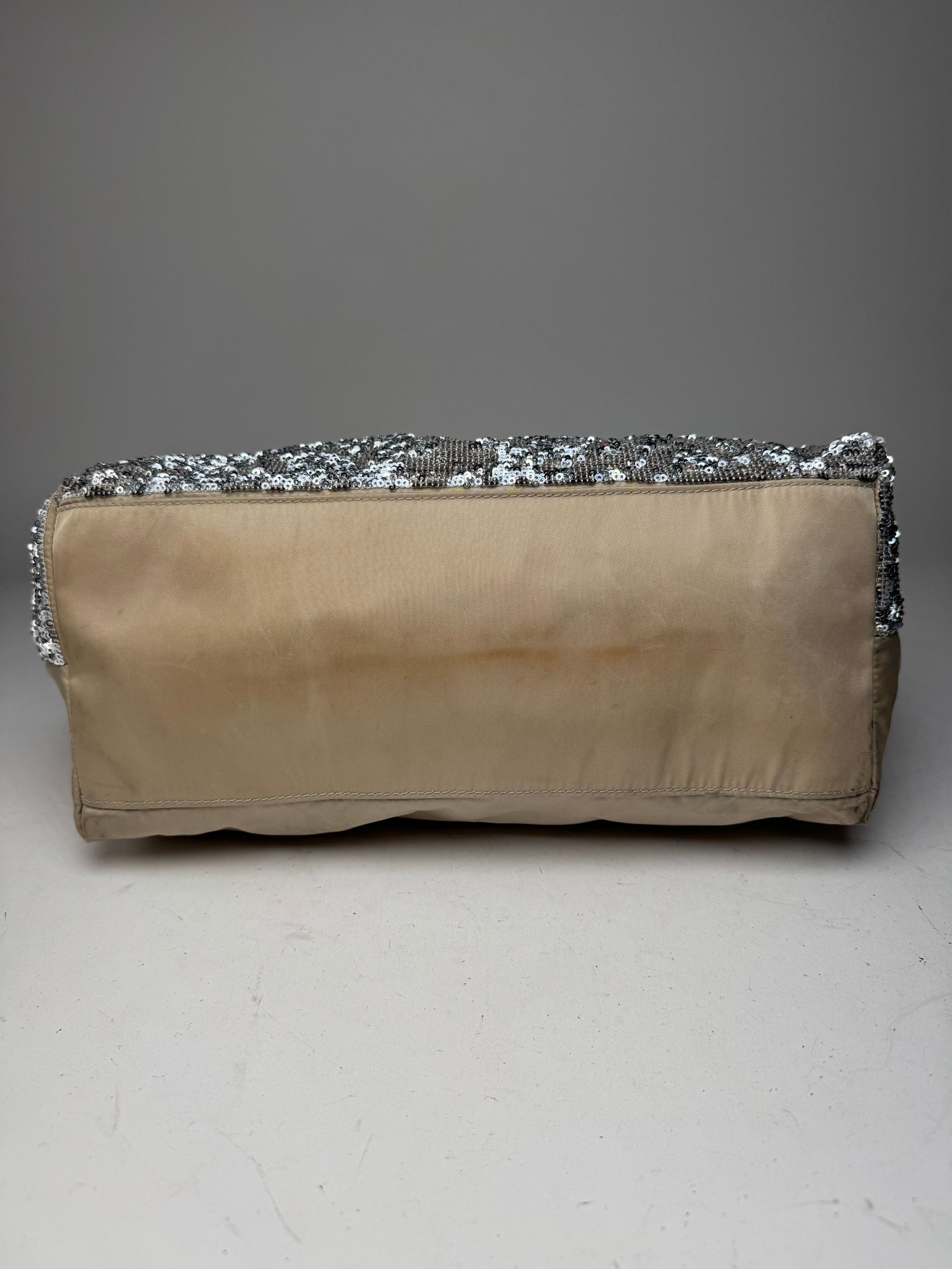Salvatore Ferragamo Vintage Tote Bag Silver Size ONE SIZE - 14 Thumbnail