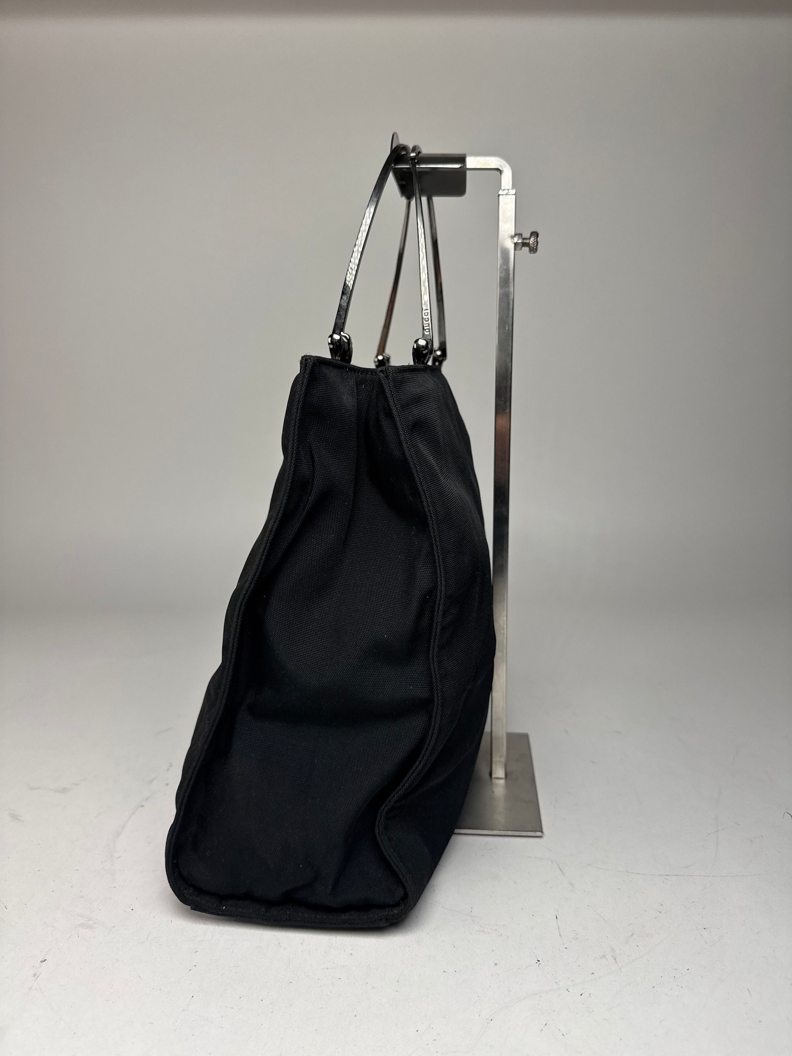 Gucci Vintage Tom Ford Era Handbag Polyester Black Size ONE SIZE - 6 Thumbnail