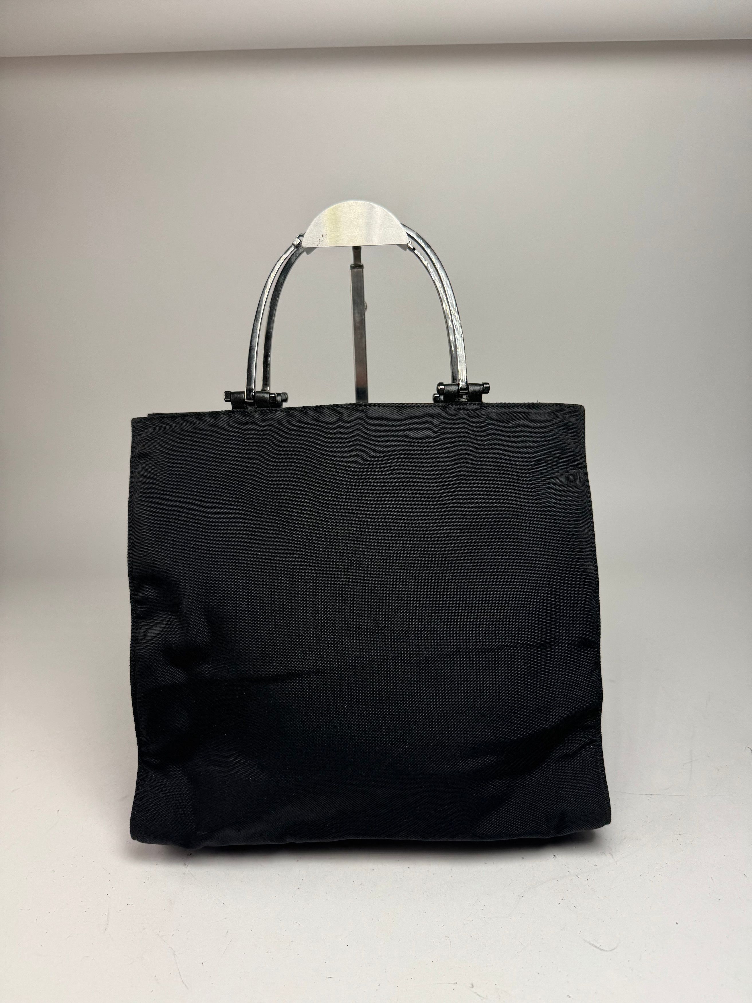 Gucci Vintage Tom Ford Era Handbag Polyester Black Size ONE SIZE - 9 Thumbnail