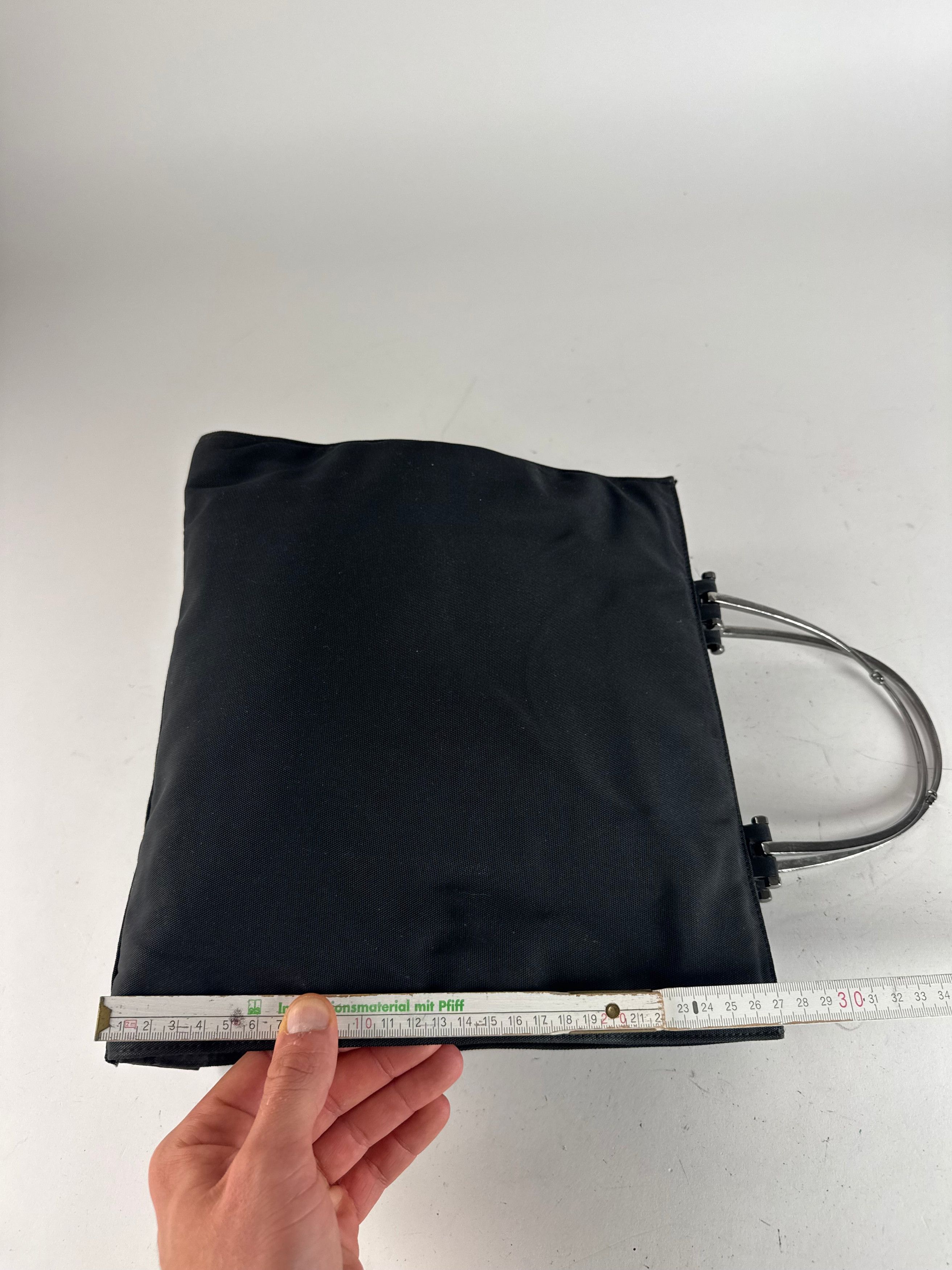 Gucci Vintage Tom Ford Era Handbag Polyester Black Size ONE SIZE - 12 Thumbnail