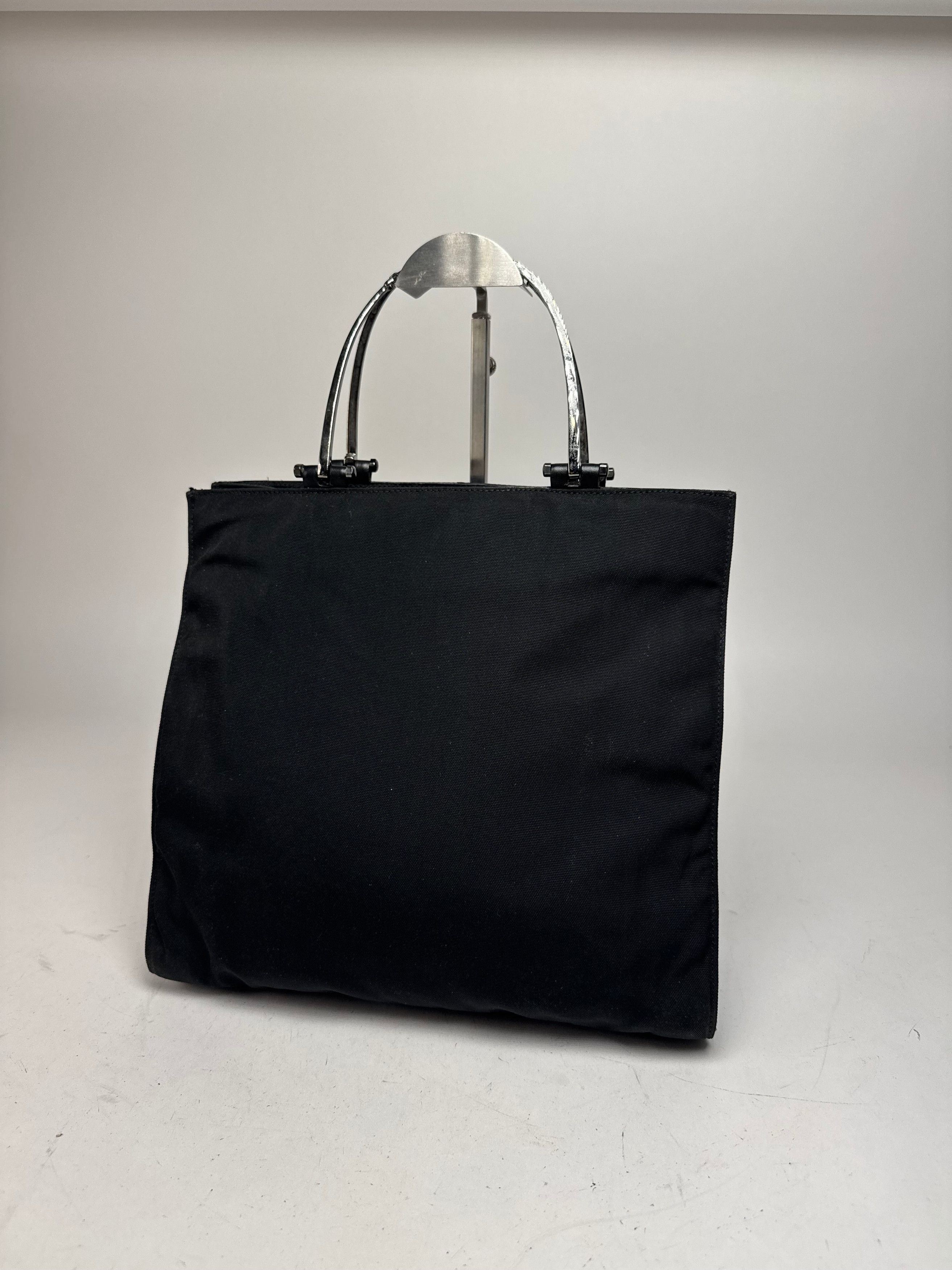 Gucci Vintage Tom Ford Era Handbag Polyester Black Size ONE SIZE - 7 Thumbnail