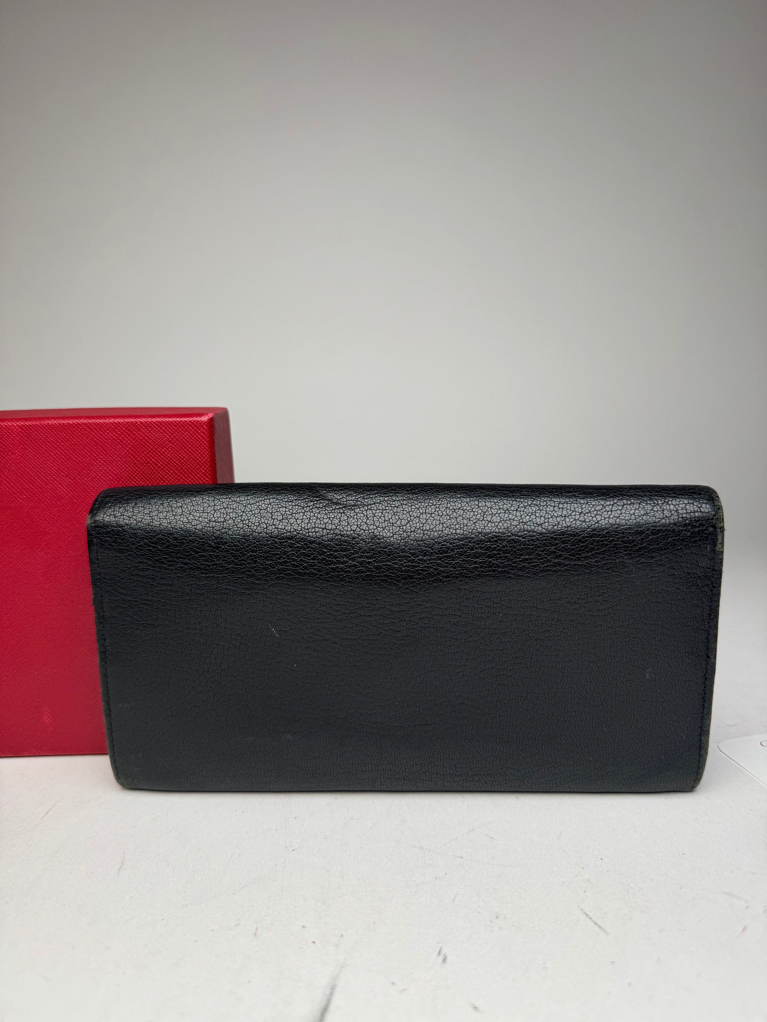 Cartier Vintage Leather Wallet Black Size ONE SIZE - 10 Thumbnail