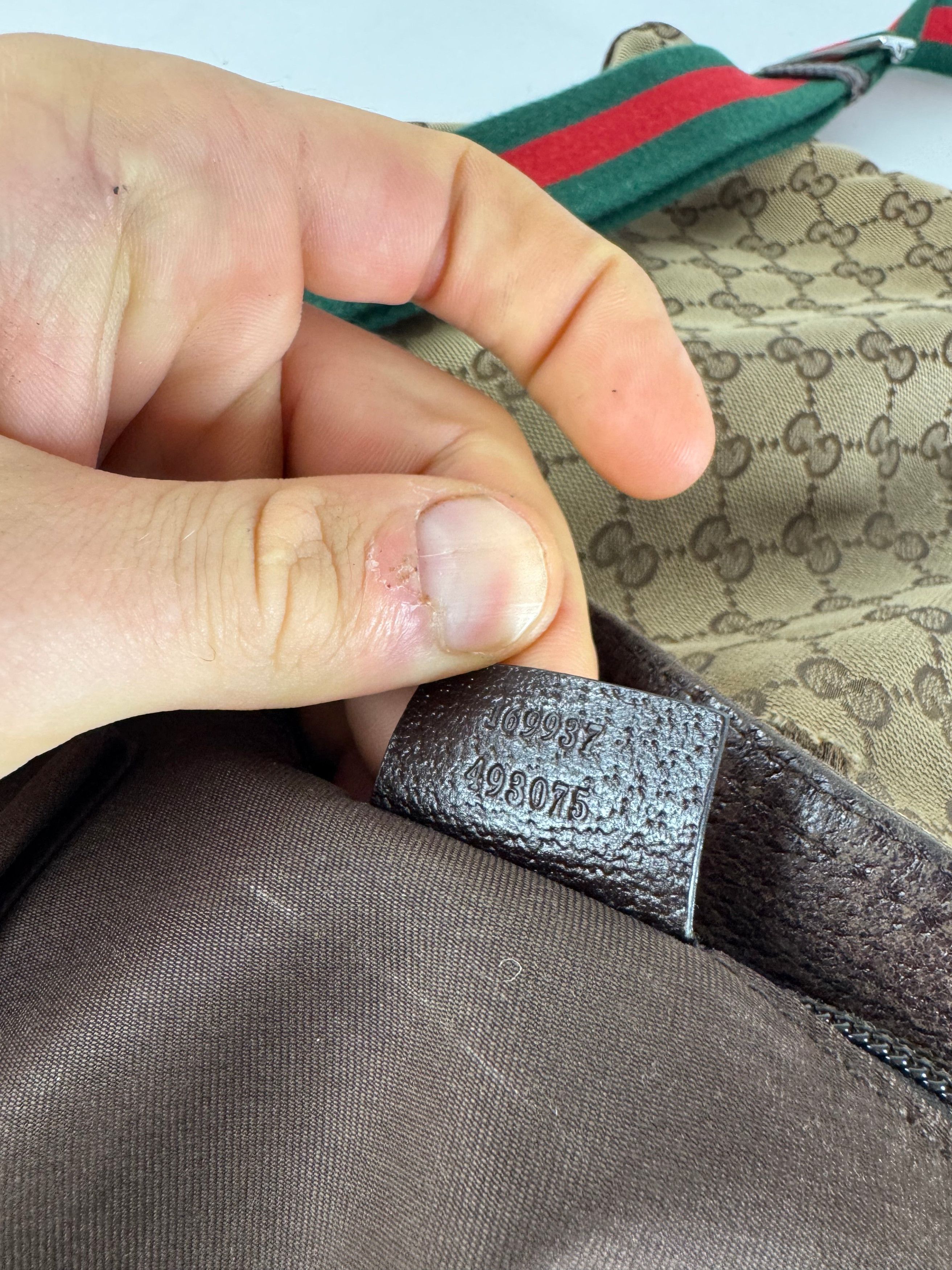 Gucci Vintage Monogram Bag Beige Brown Size ONE SIZE - 6 Thumbnail