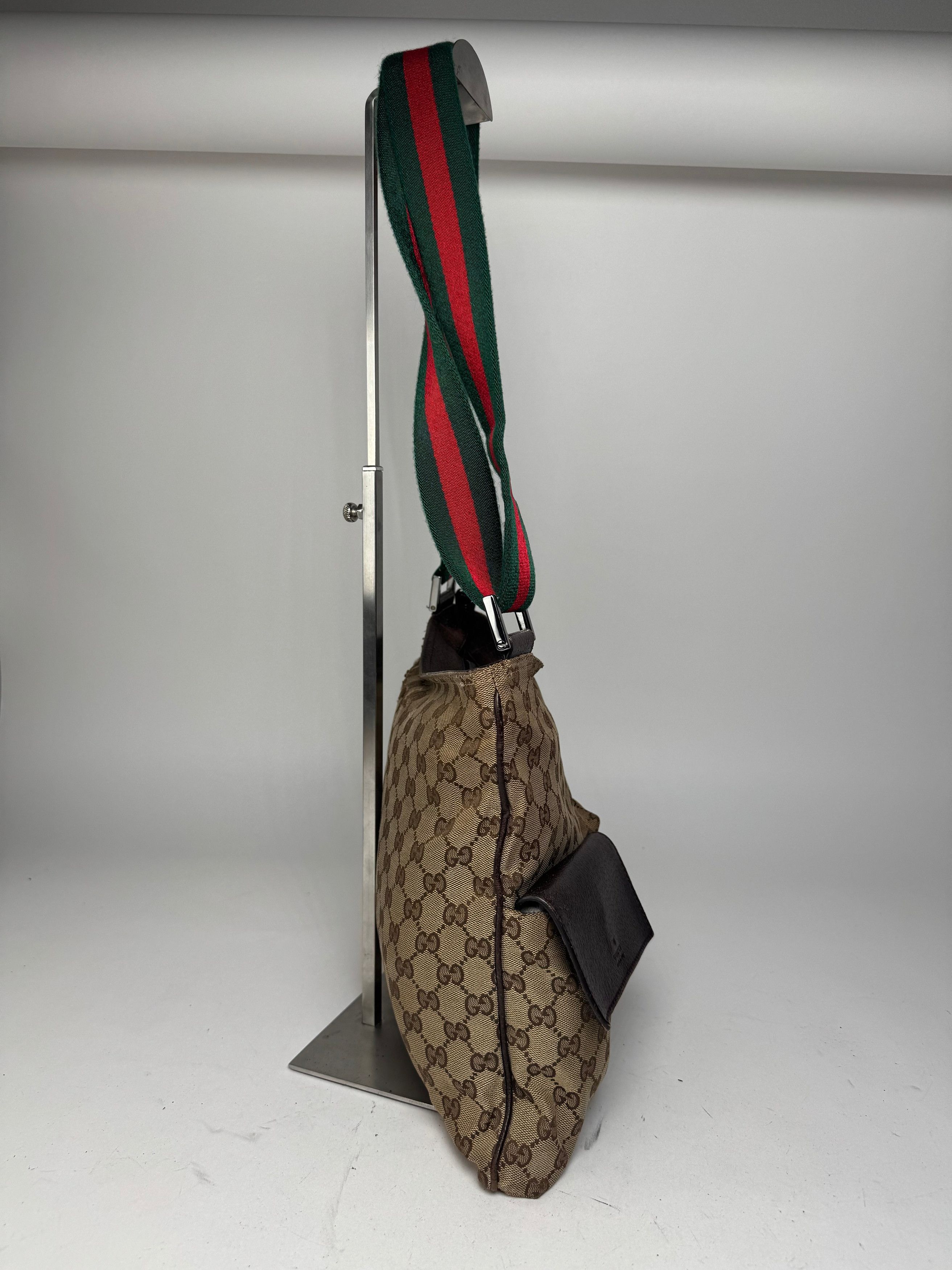 Gucci Vintage Monogram Bag Beige Brown Size ONE SIZE - 9 Thumbnail