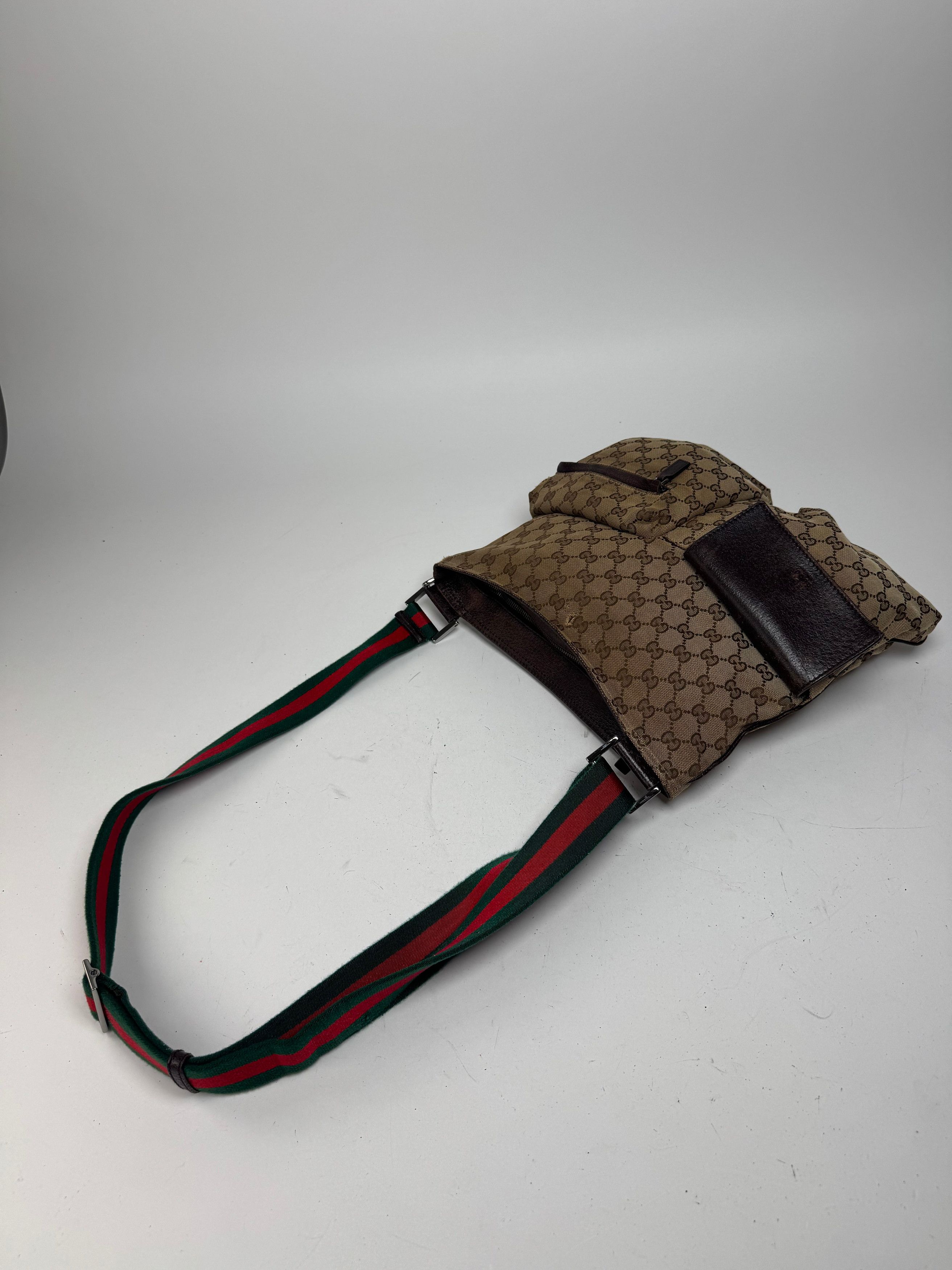Gucci Vintage Monogram Bag Beige Brown Size ONE SIZE - 10 Thumbnail