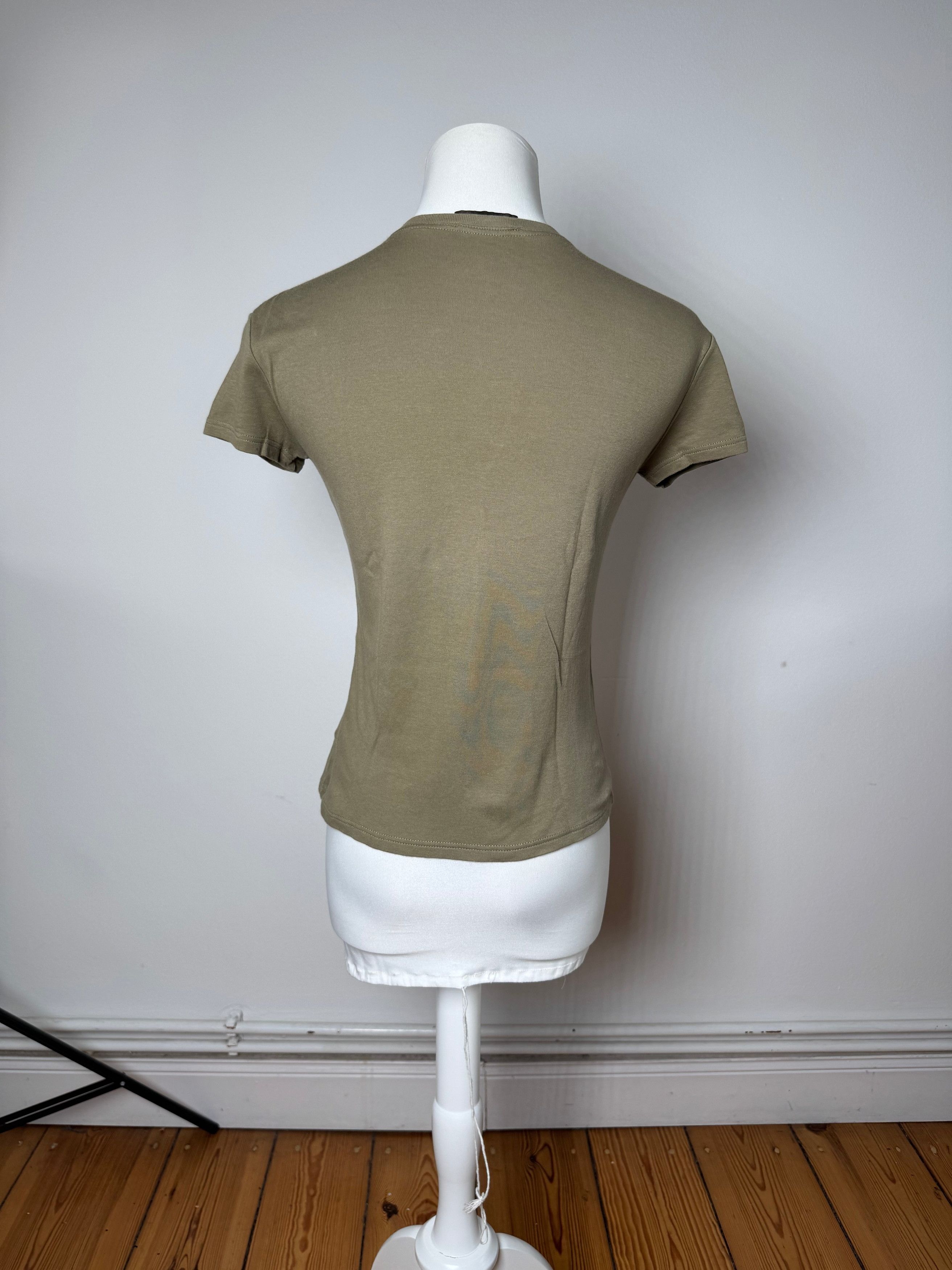 Loewe Vintage Madrid Khaki T-Shirt S/M Size S / US 4 / IT 40 - 3 Thumbnail