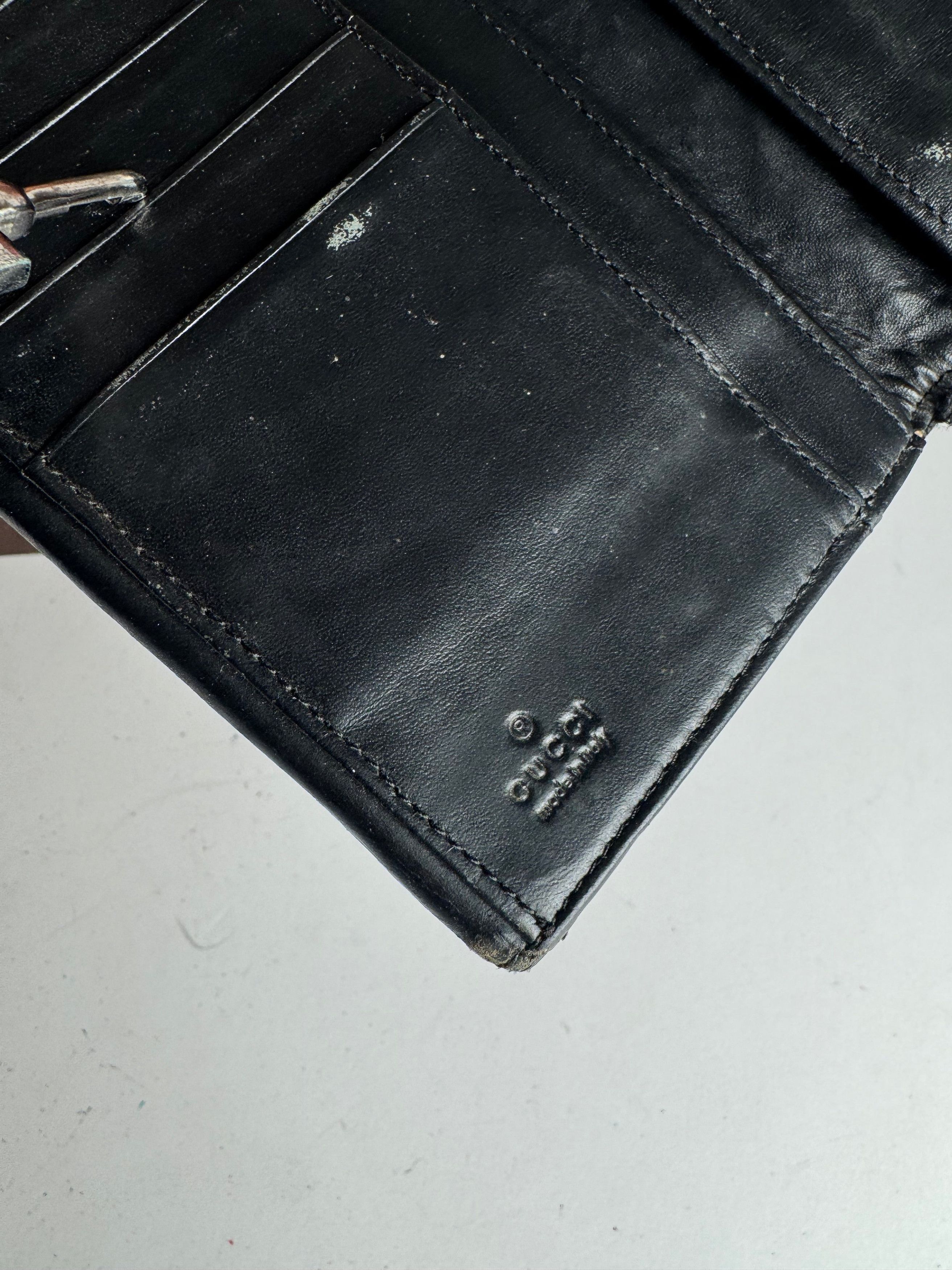 Gucci Vintage Monogram Jackie Wallet Black Size ONE SIZE - 5 Thumbnail