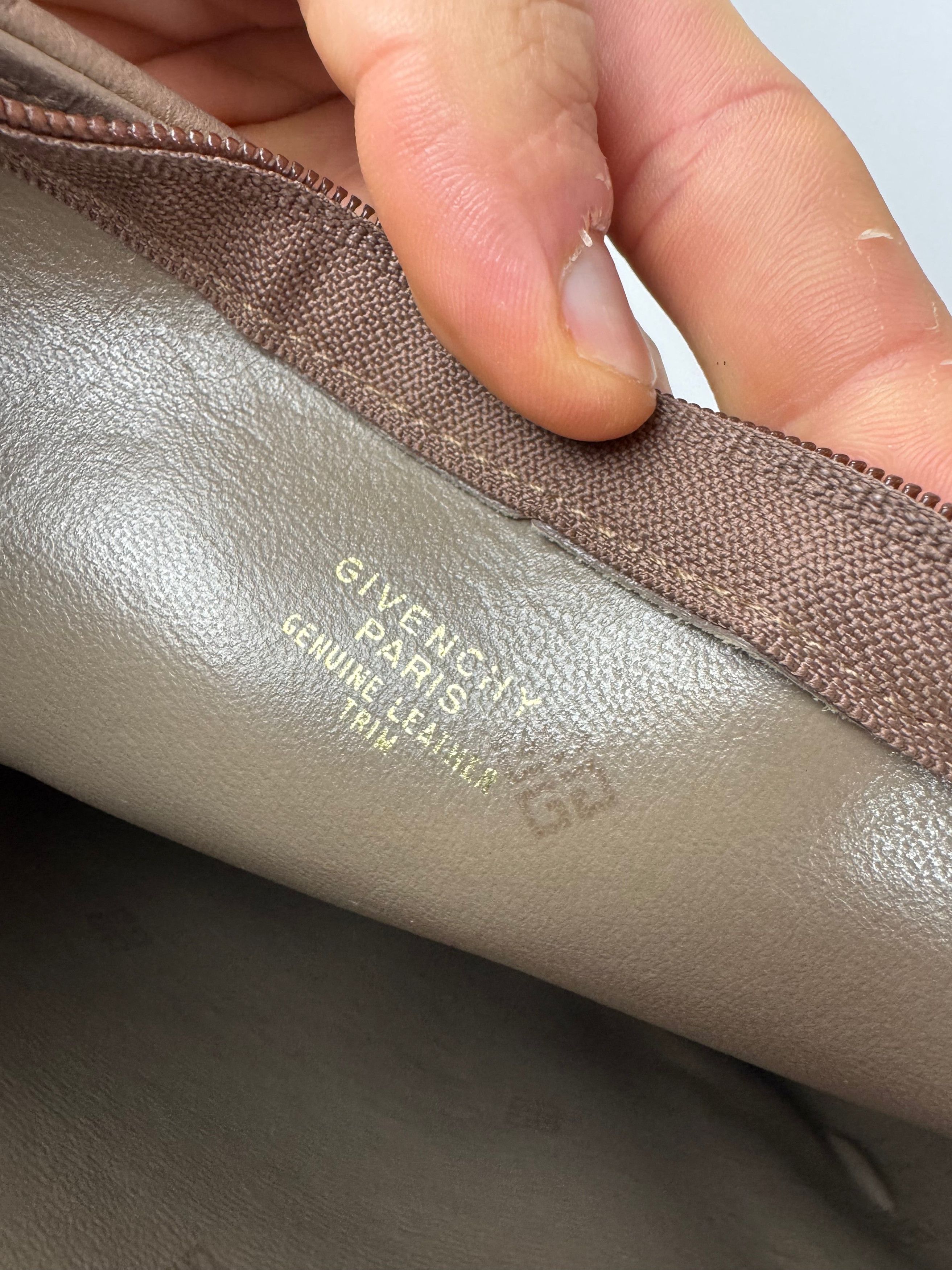 Givenchy Vintage Leather Bag Striped Size ONE SIZE - 4 Thumbnail