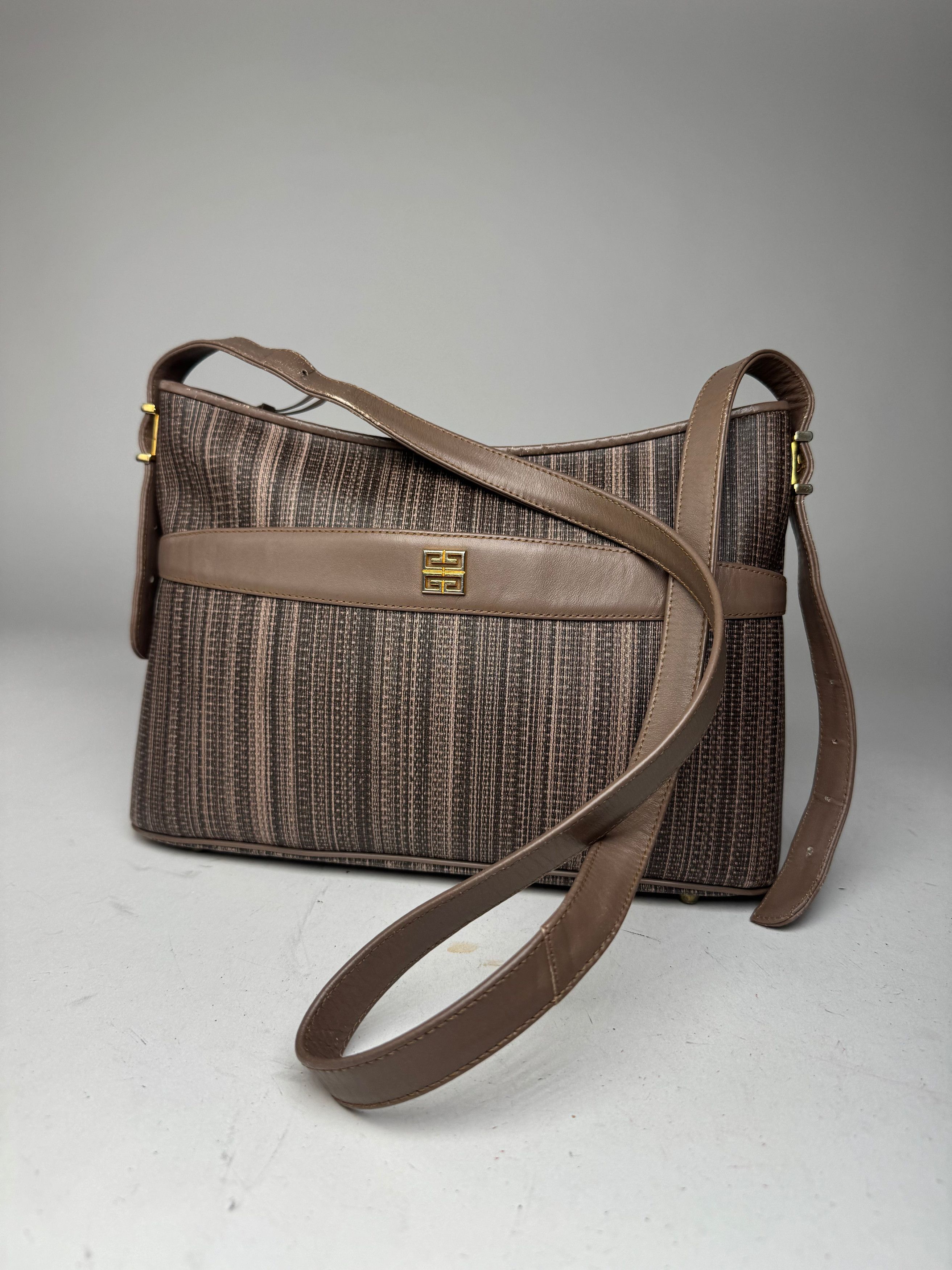 Givenchy Vintage Leather Bag Striped Size ONE SIZE - 5 Thumbnail