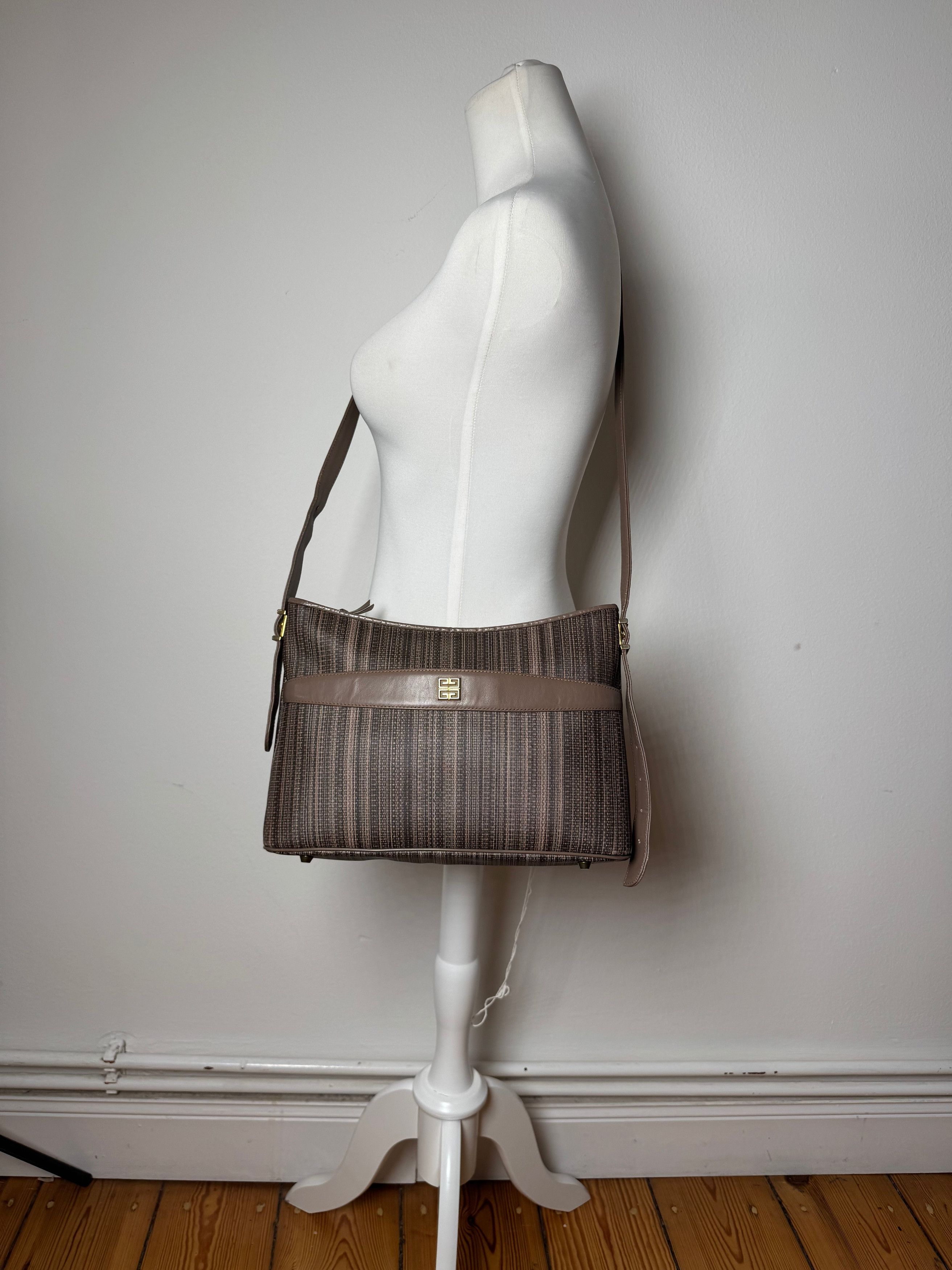 Givenchy Vintage Leather Bag Striped Size ONE SIZE - 6 Thumbnail