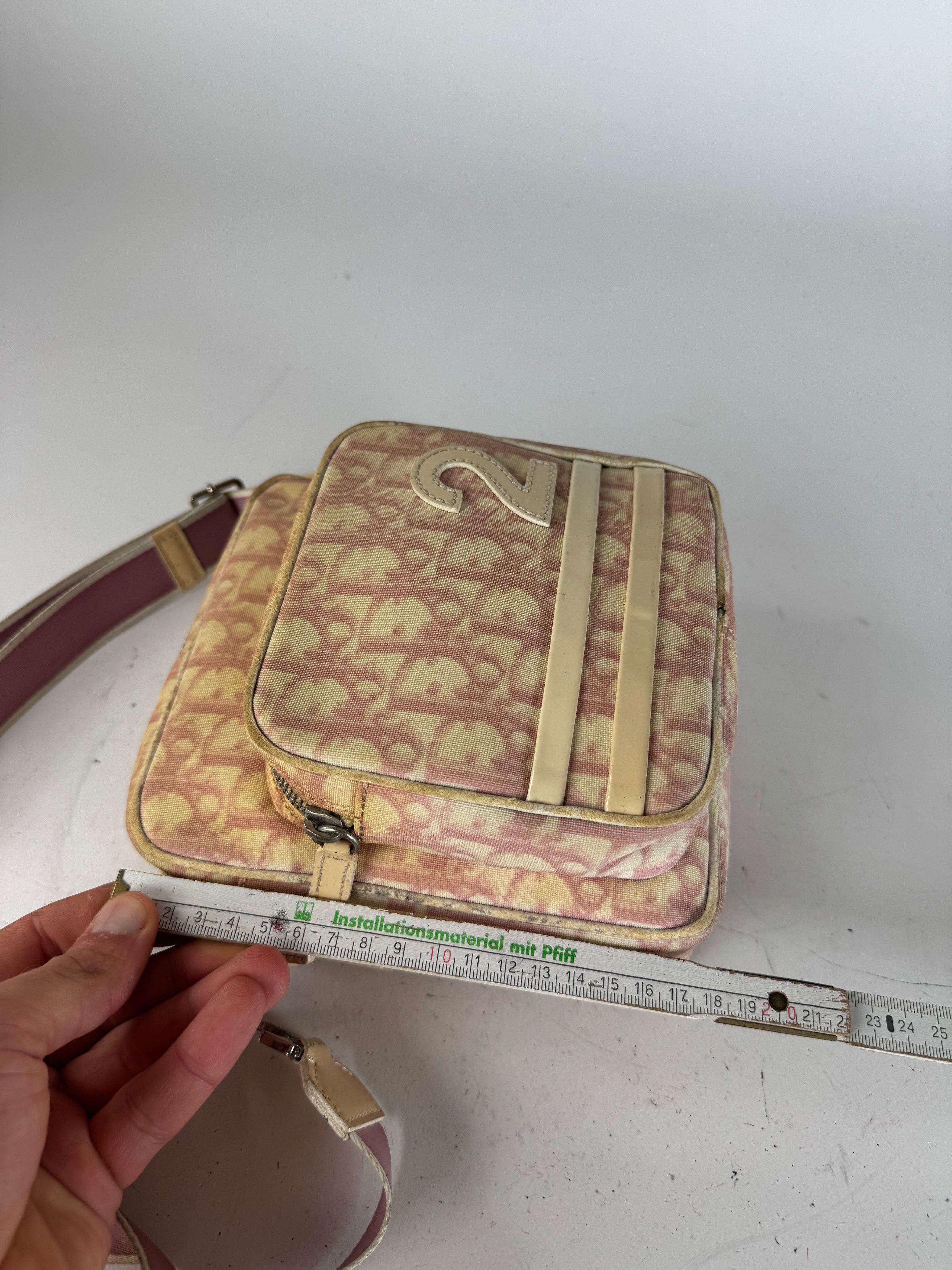 Dior Vintage Monogram 2Way Bag Beige Pink Size ONE SIZE - 12 Thumbnail