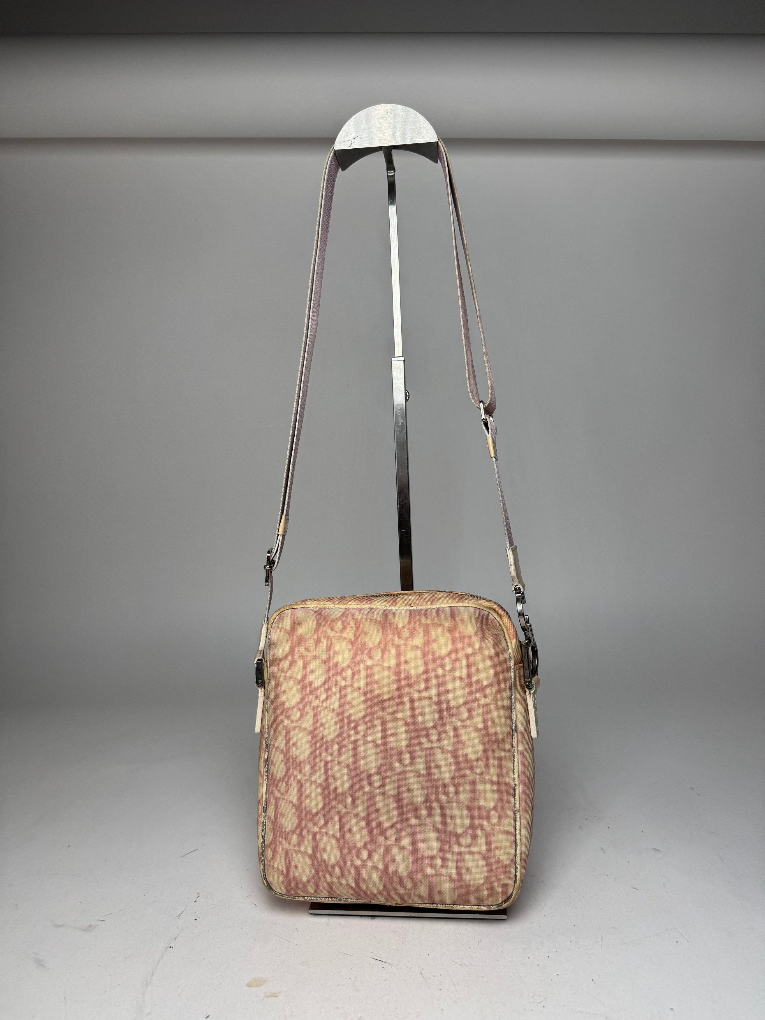 Dior Vintage Monogram 2Way Bag Beige Pink Size ONE SIZE - 15 Thumbnail