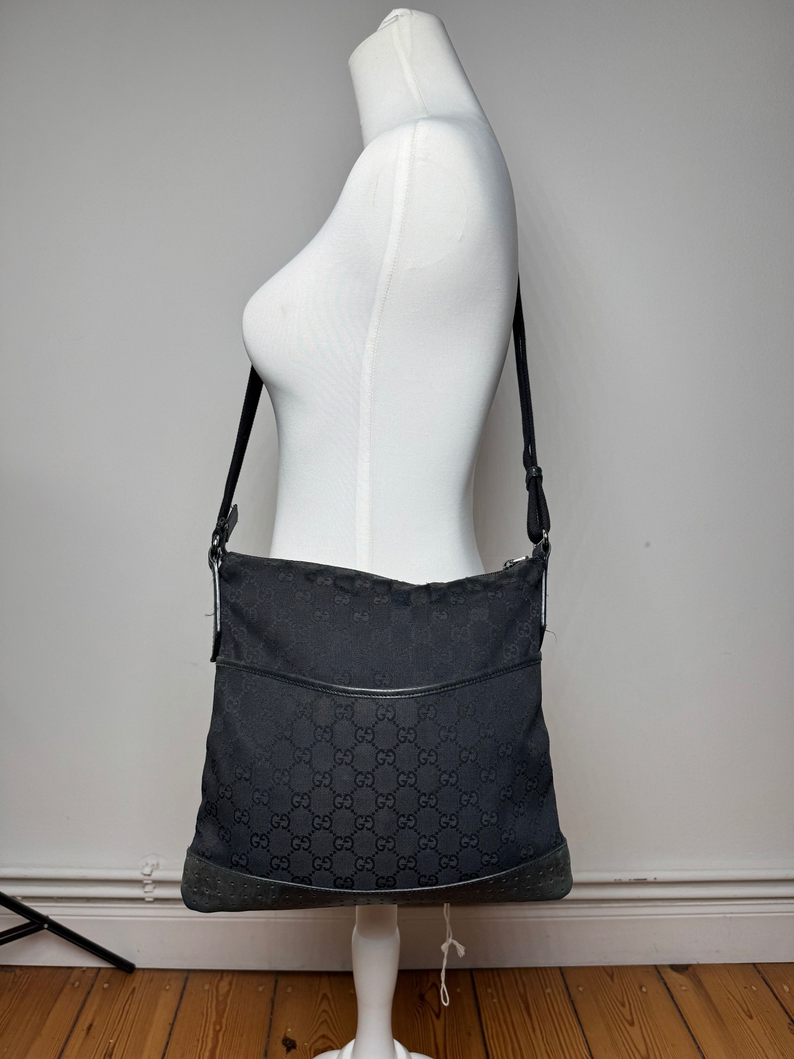 Other Vintage Gucci Monogram 2Way Bag black Size ONE SIZE - 13 Thumbnail
