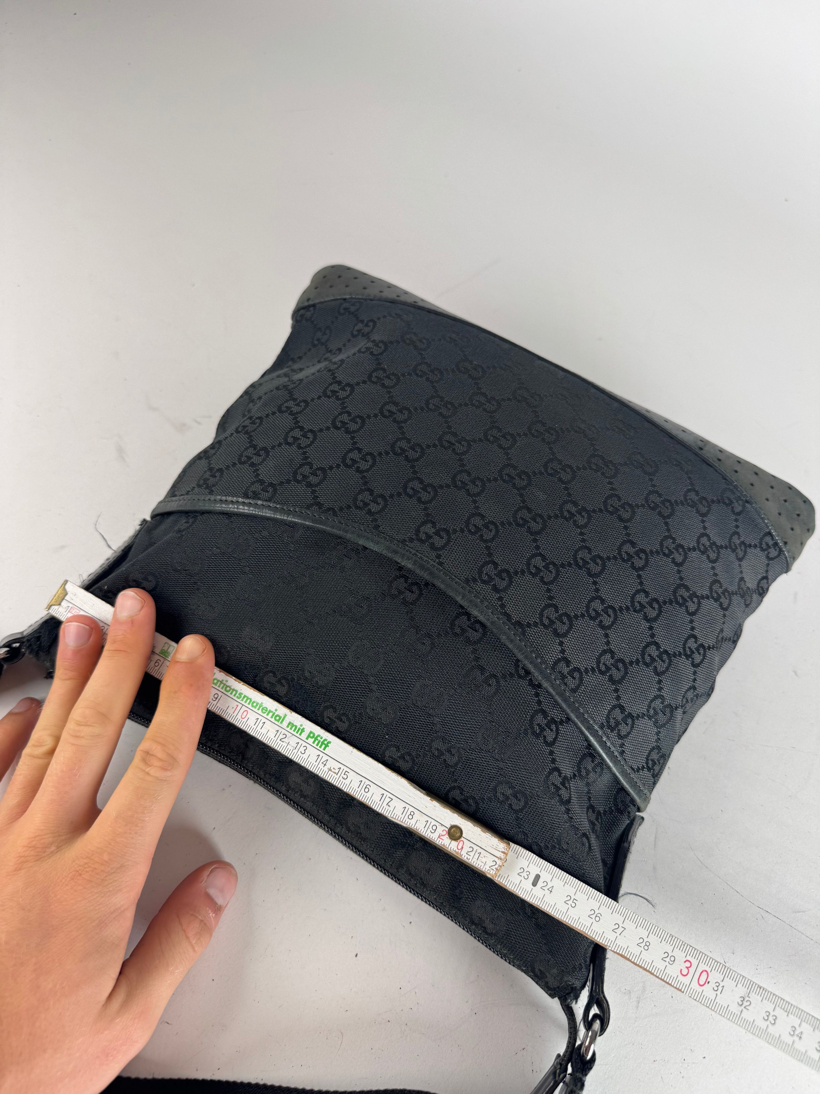 Other Vintage Gucci Monogram 2Way Bag black Size ONE SIZE - 10 Thumbnail
