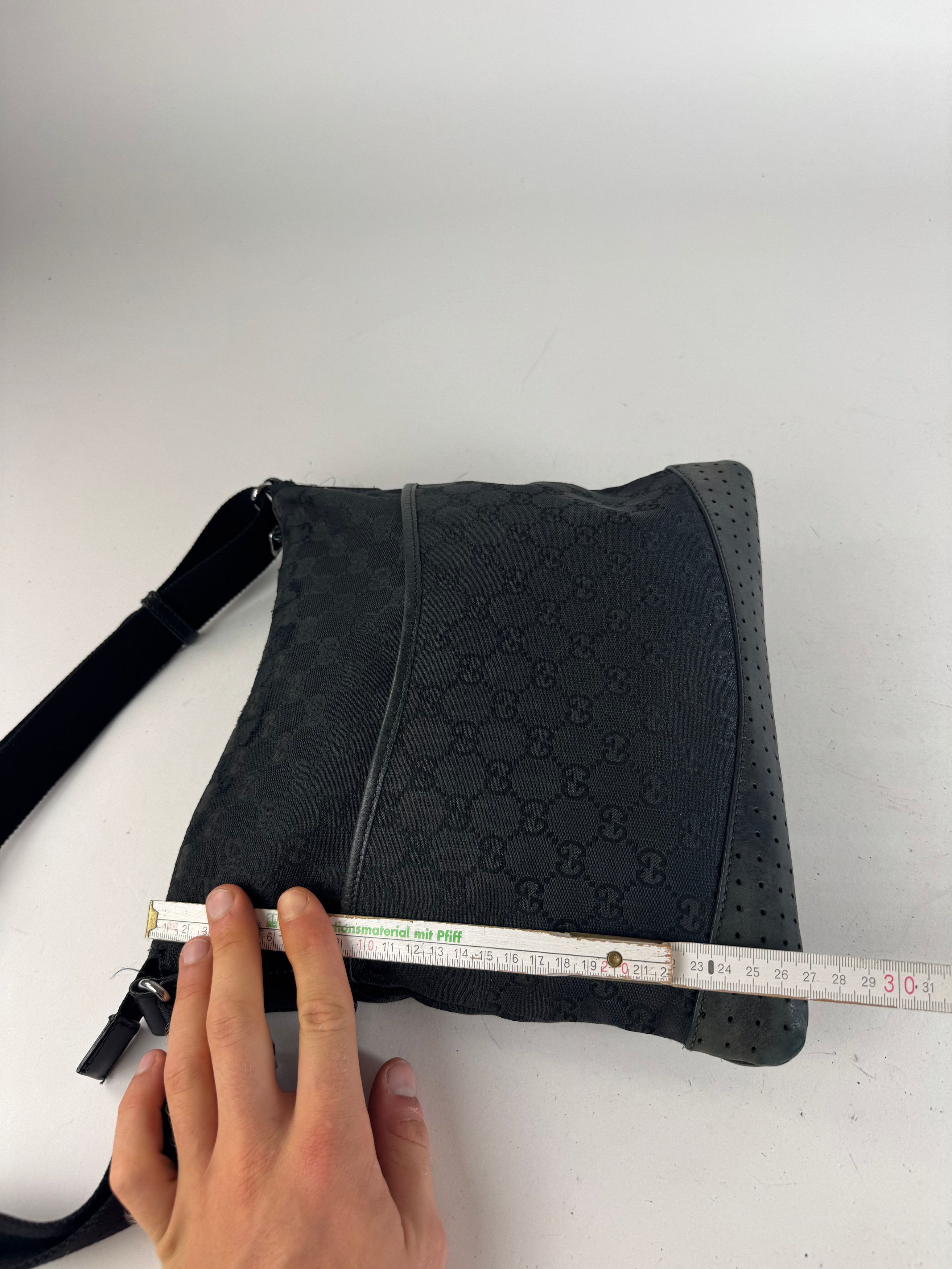 Other Vintage Gucci Monogram 2Way Bag black Size ONE SIZE - 11 Thumbnail