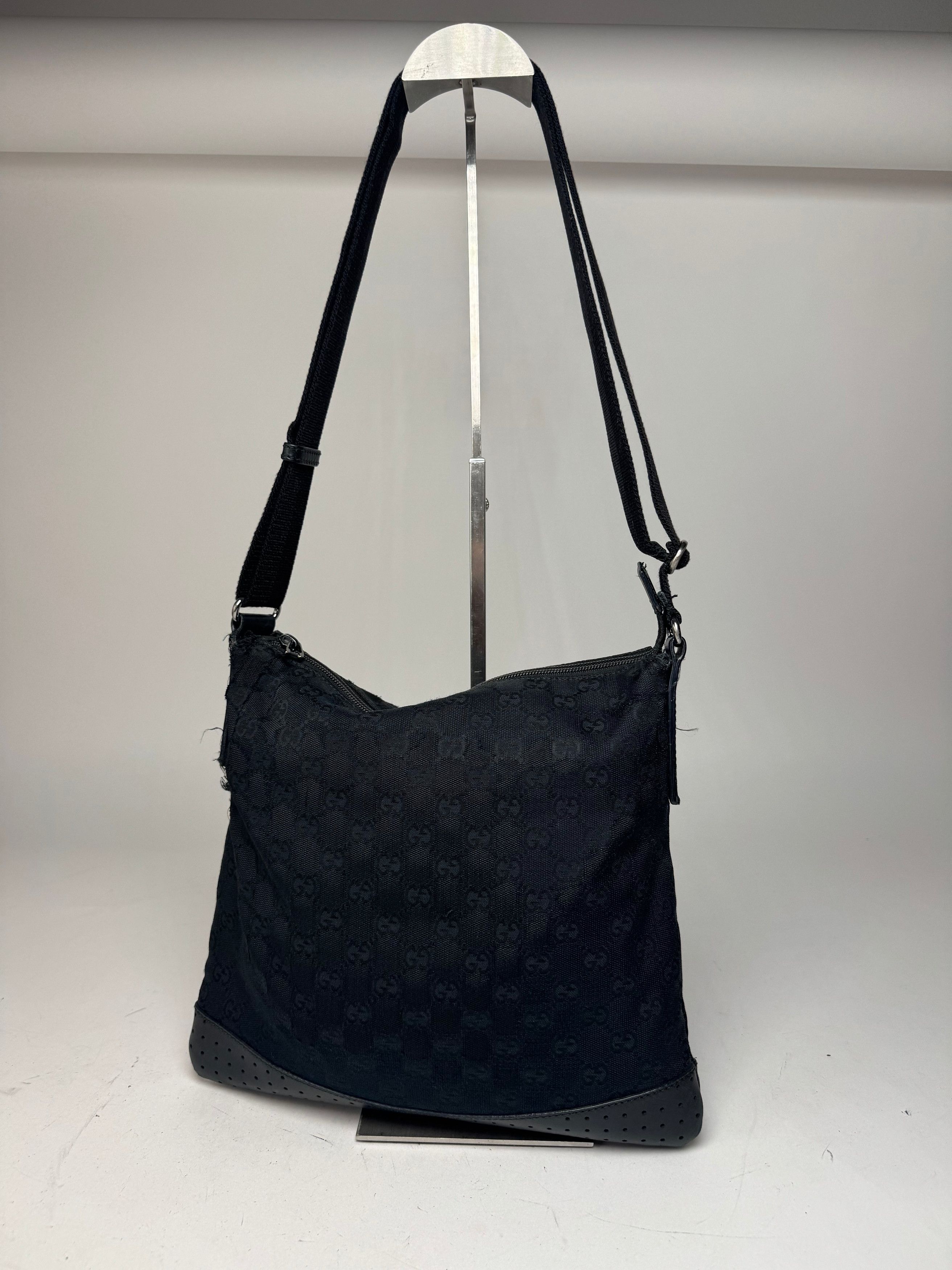 Other Vintage Gucci Monogram 2Way Bag black Size ONE SIZE - 3 Thumbnail