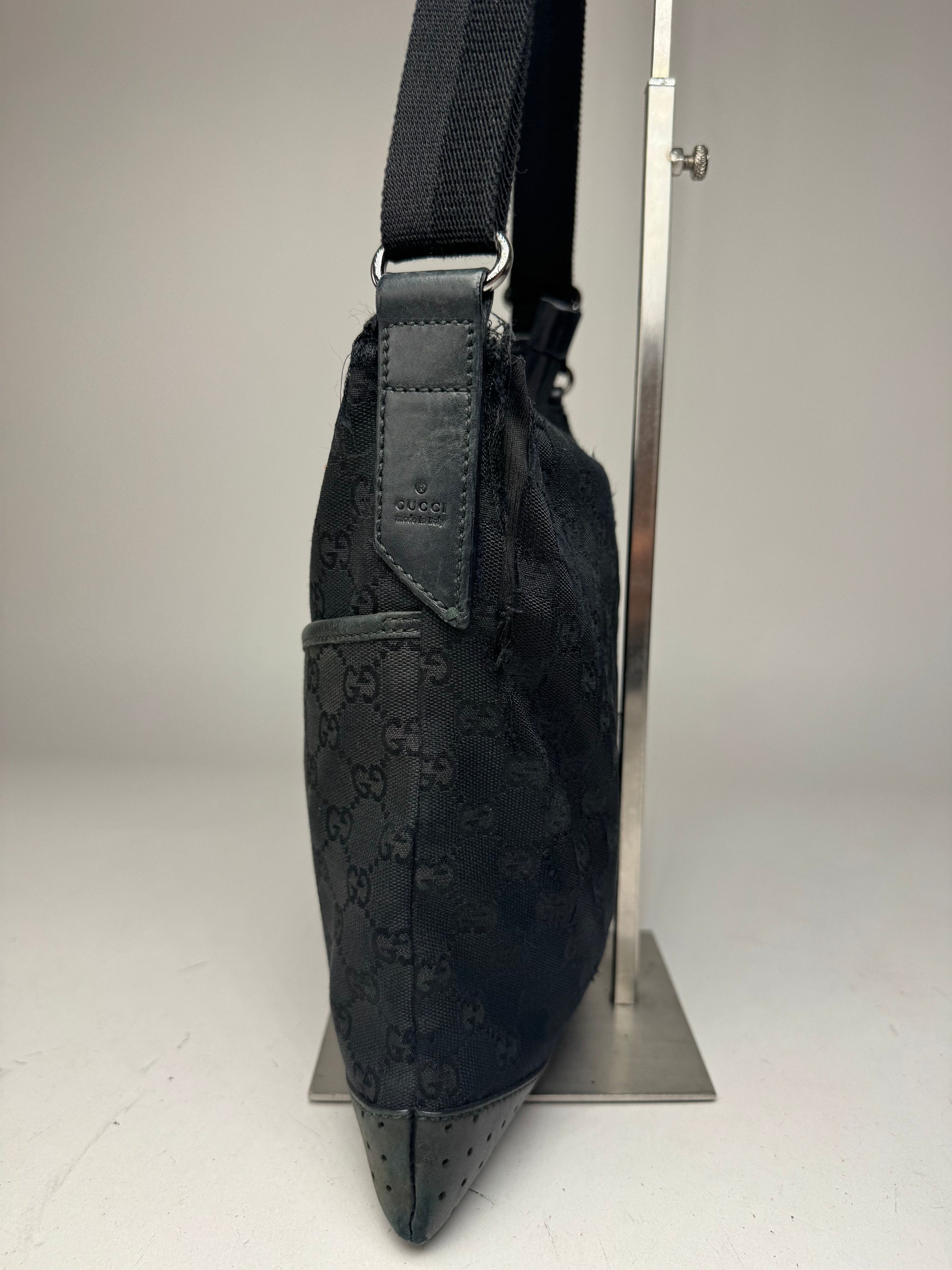 Other Vintage Gucci Monogram 2Way Bag black Size ONE SIZE - 5 Thumbnail