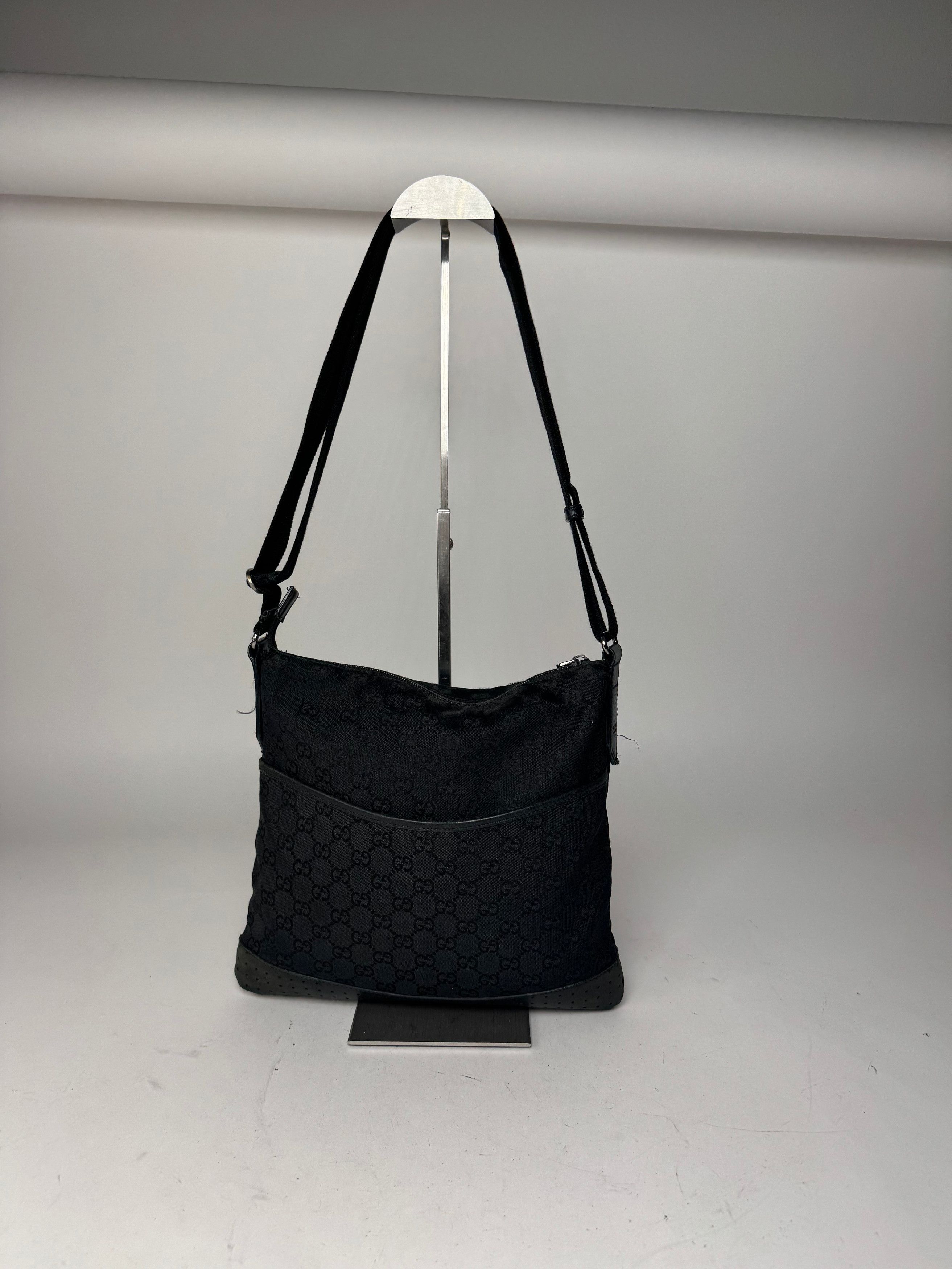 Other Vintage Gucci Monogram 2Way Bag black Size ONE SIZE - 6 Thumbnail