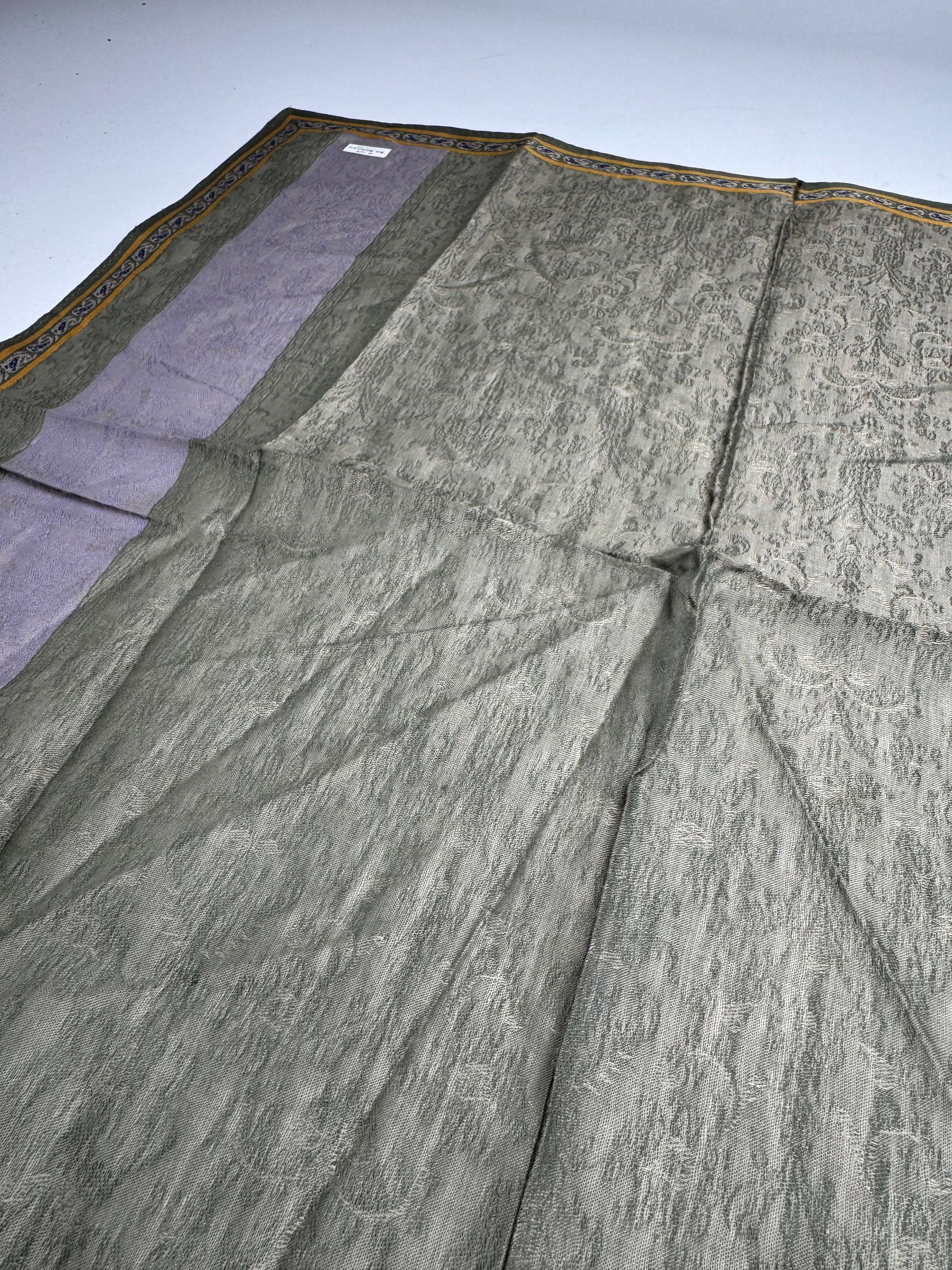 Dior Vintage Striped Scarf Green Purple Size ONE SIZE - 3 Thumbnail