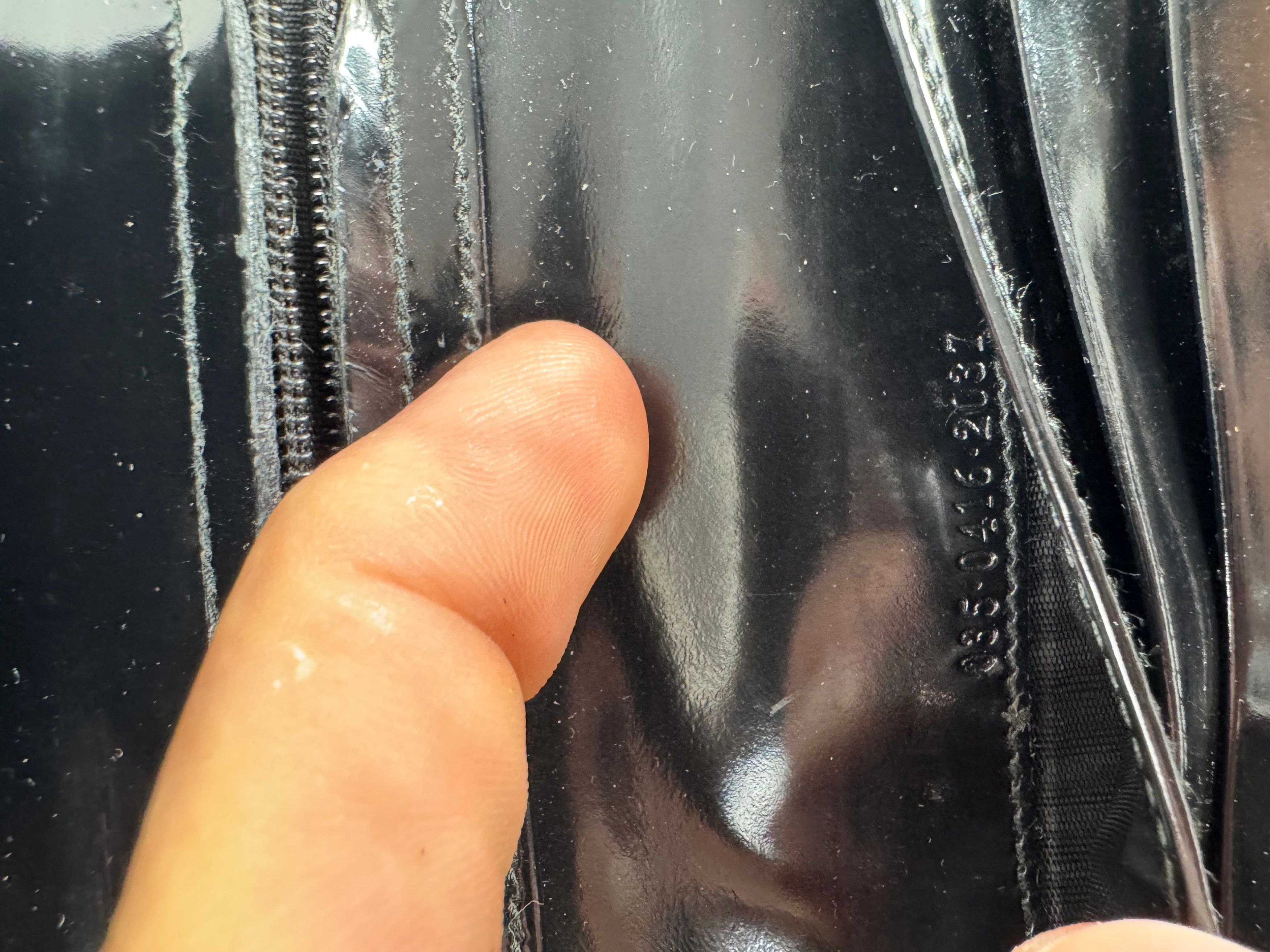 Gucci Vintage Patent Leather Wallet Black Size ONE SIZE - 7 Thumbnail