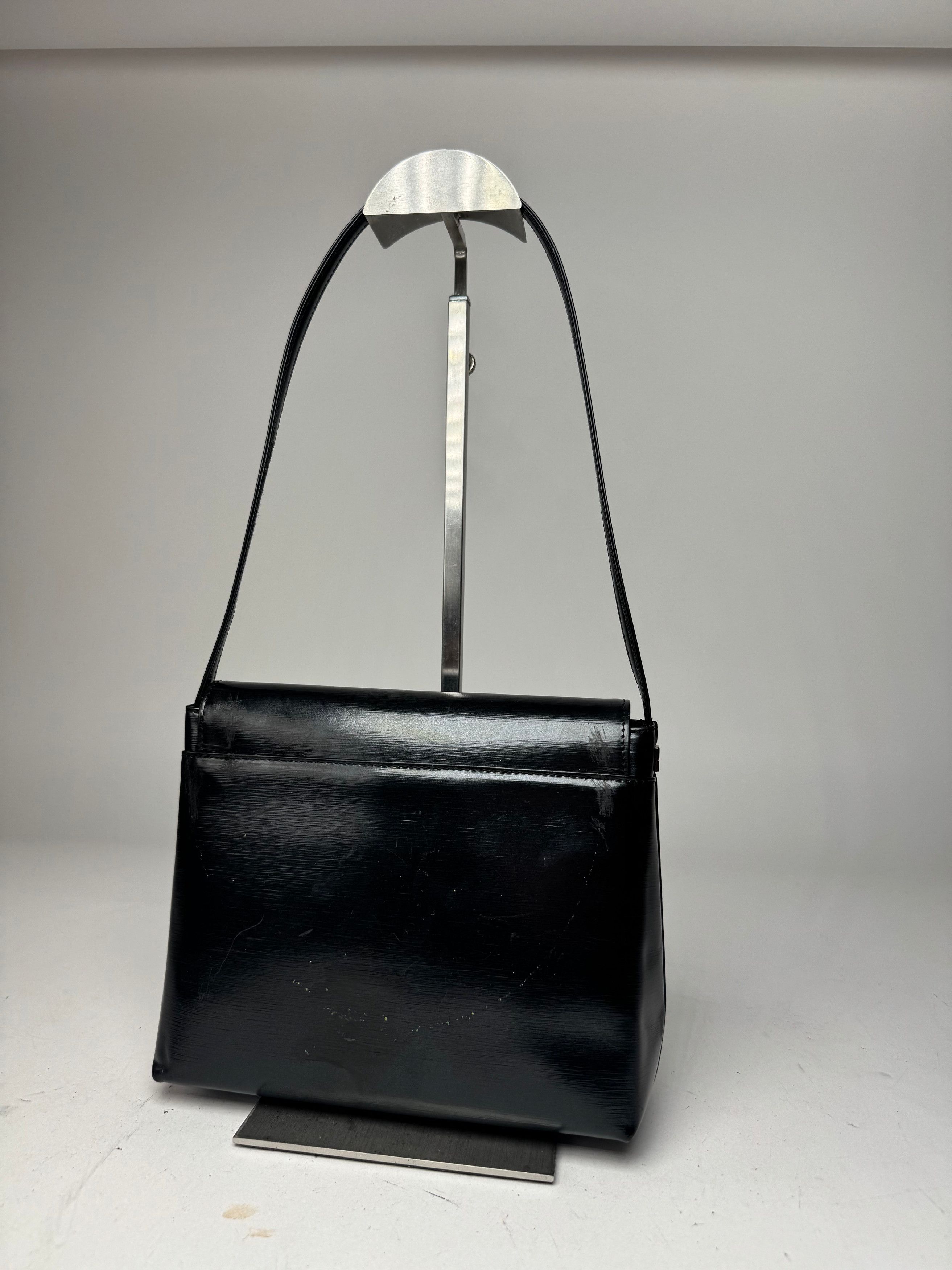 Givenchy Vintage Patent Leather Handbag black Size ONE SIZE - 2 Thumbnail