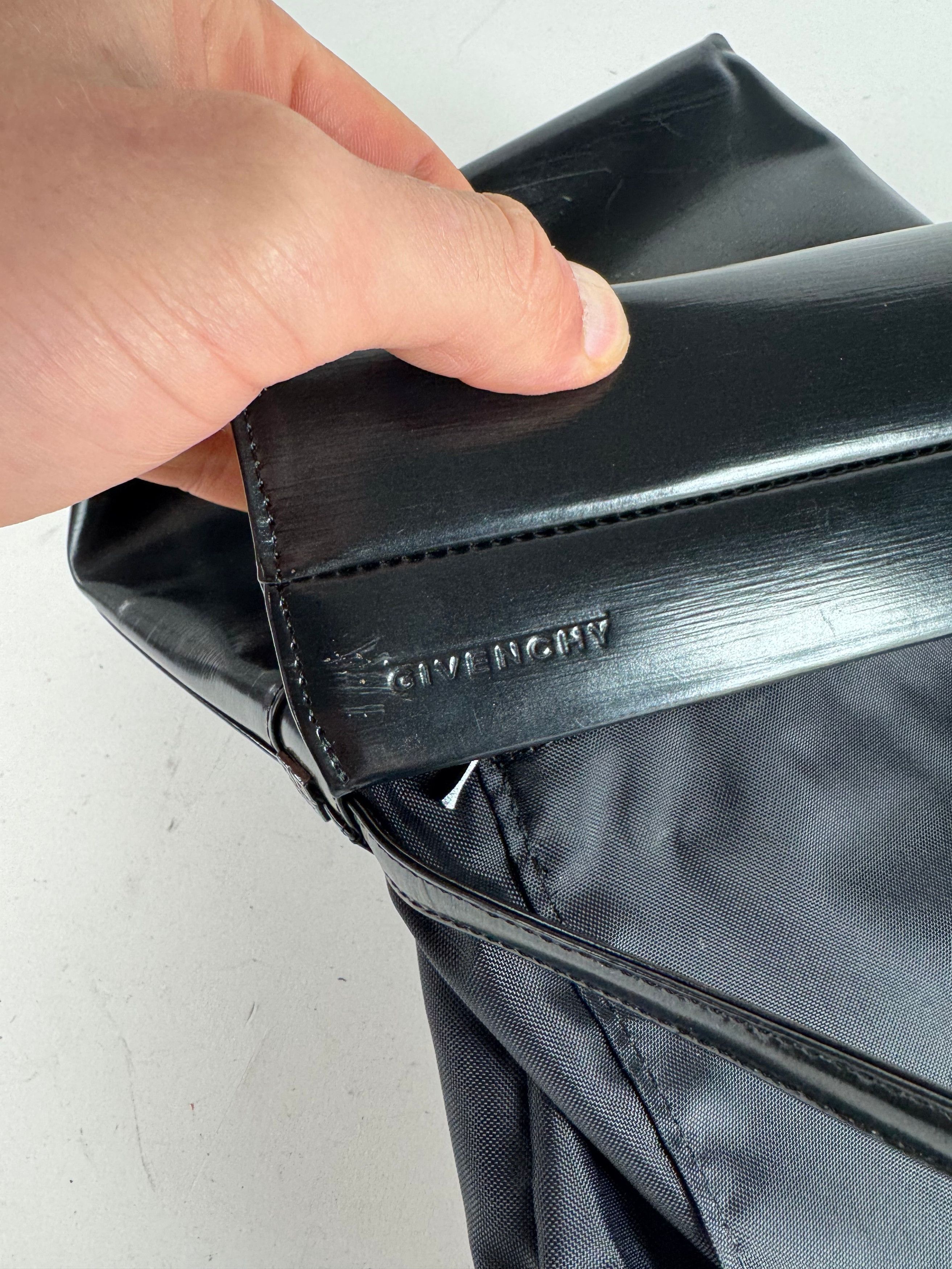 Givenchy Vintage Patent Leather Handbag black Size ONE SIZE - 4 Thumbnail