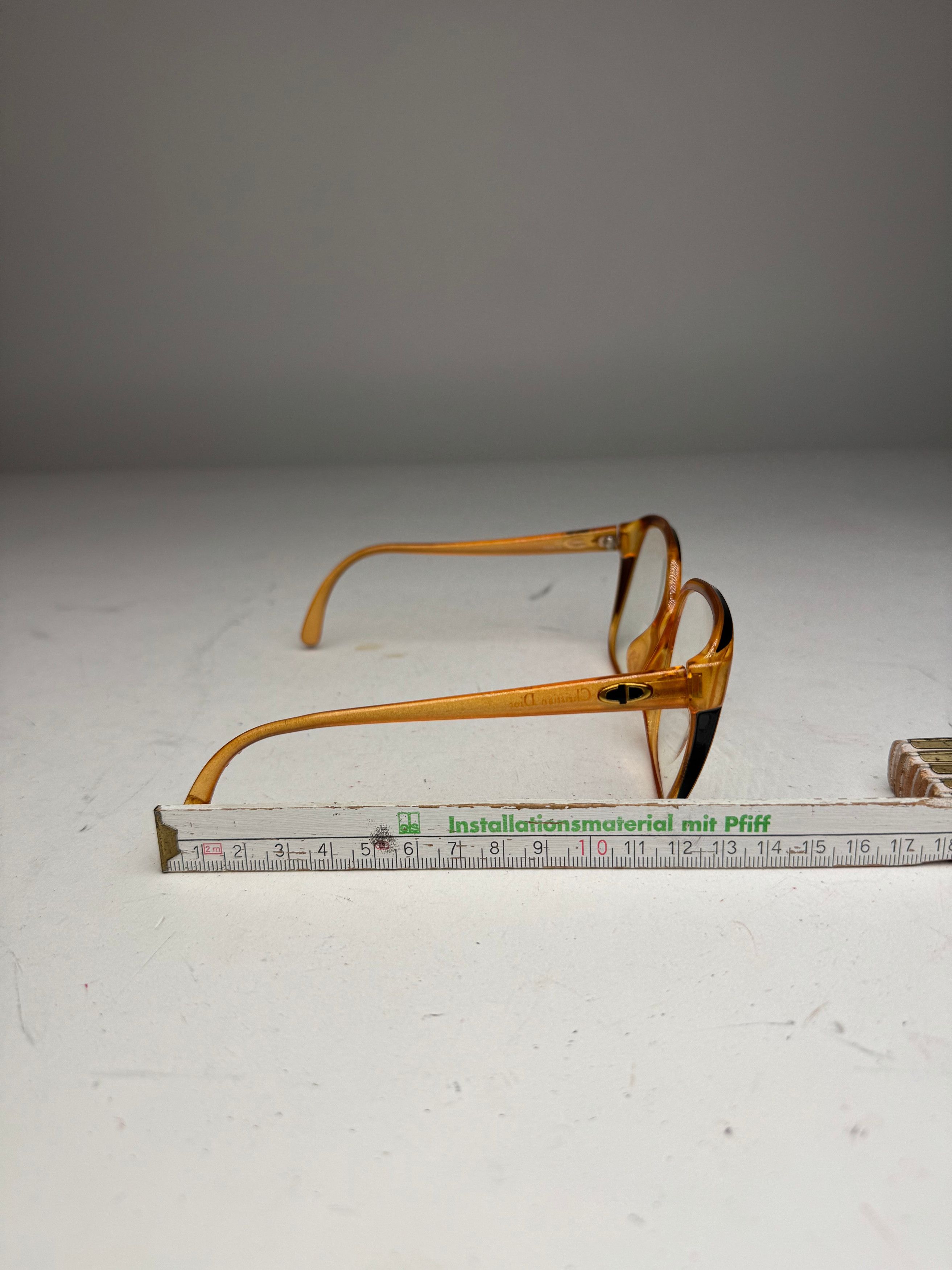 Dior Vintage Sunglasses Orange Size ONE SIZE - 5 Thumbnail