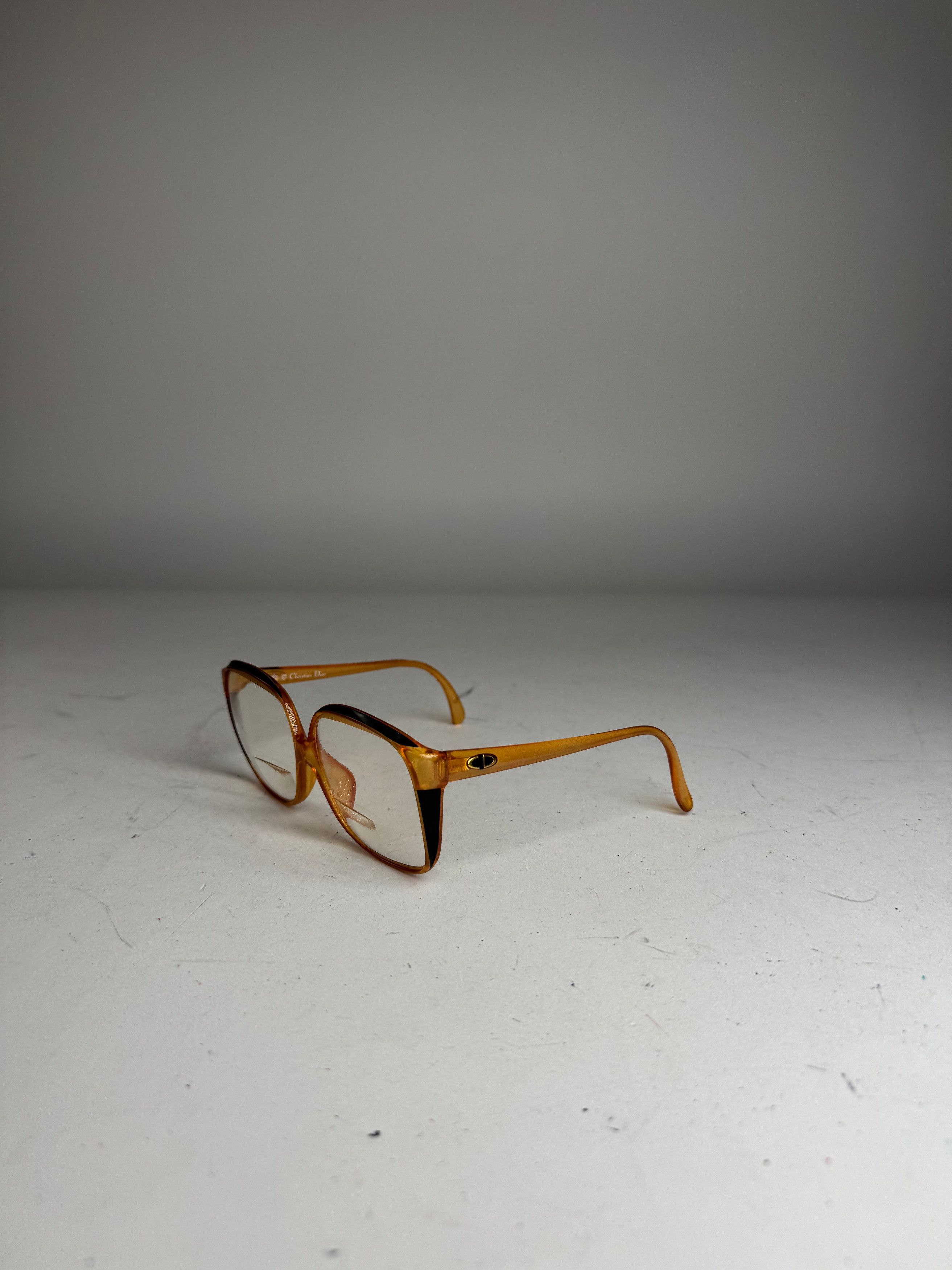Dior Vintage Sunglasses Orange Size ONE SIZE - 10 Thumbnail