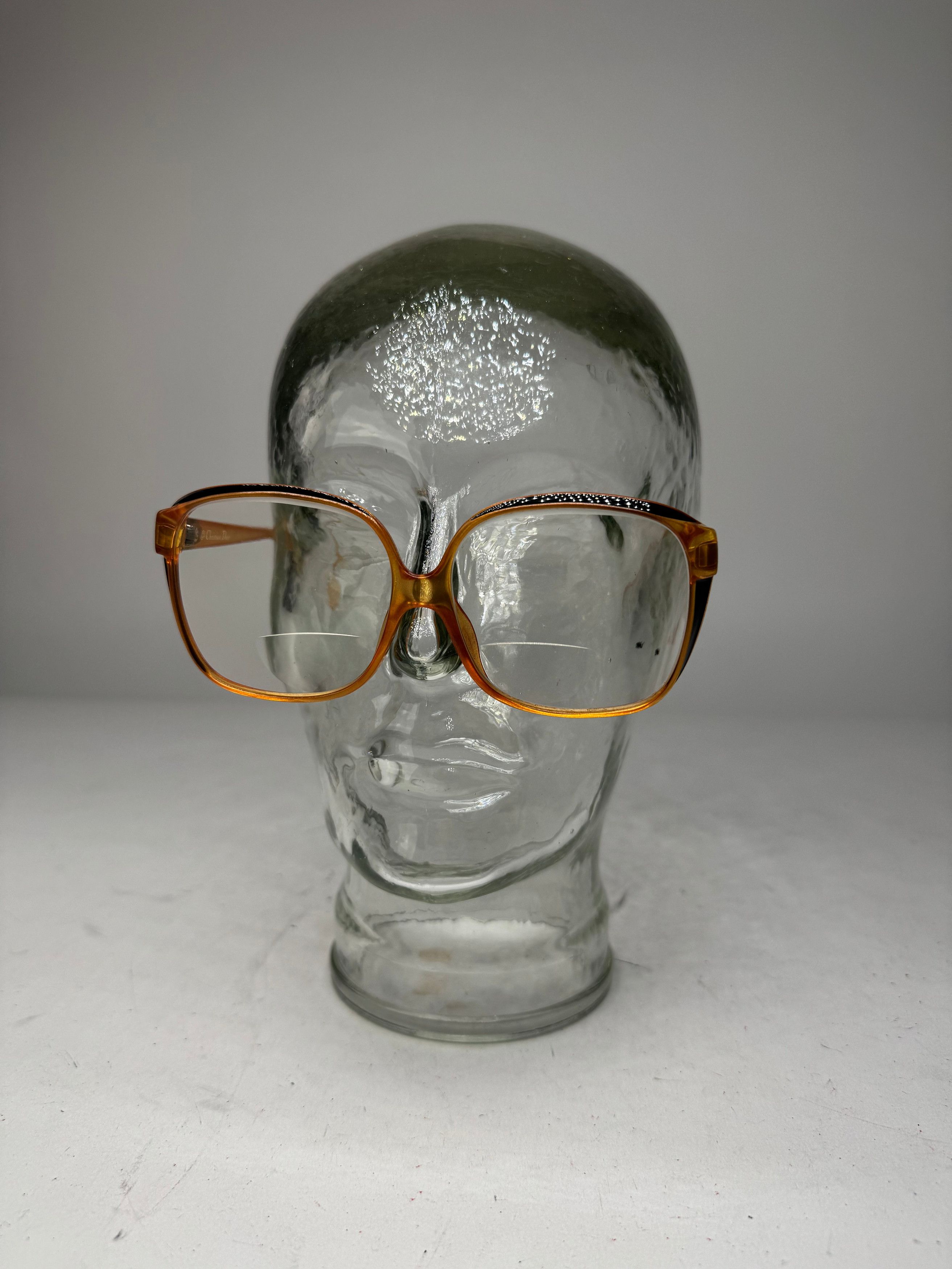 Dior Vintage Sunglasses Orange Size ONE SIZE - 2 Thumbnail