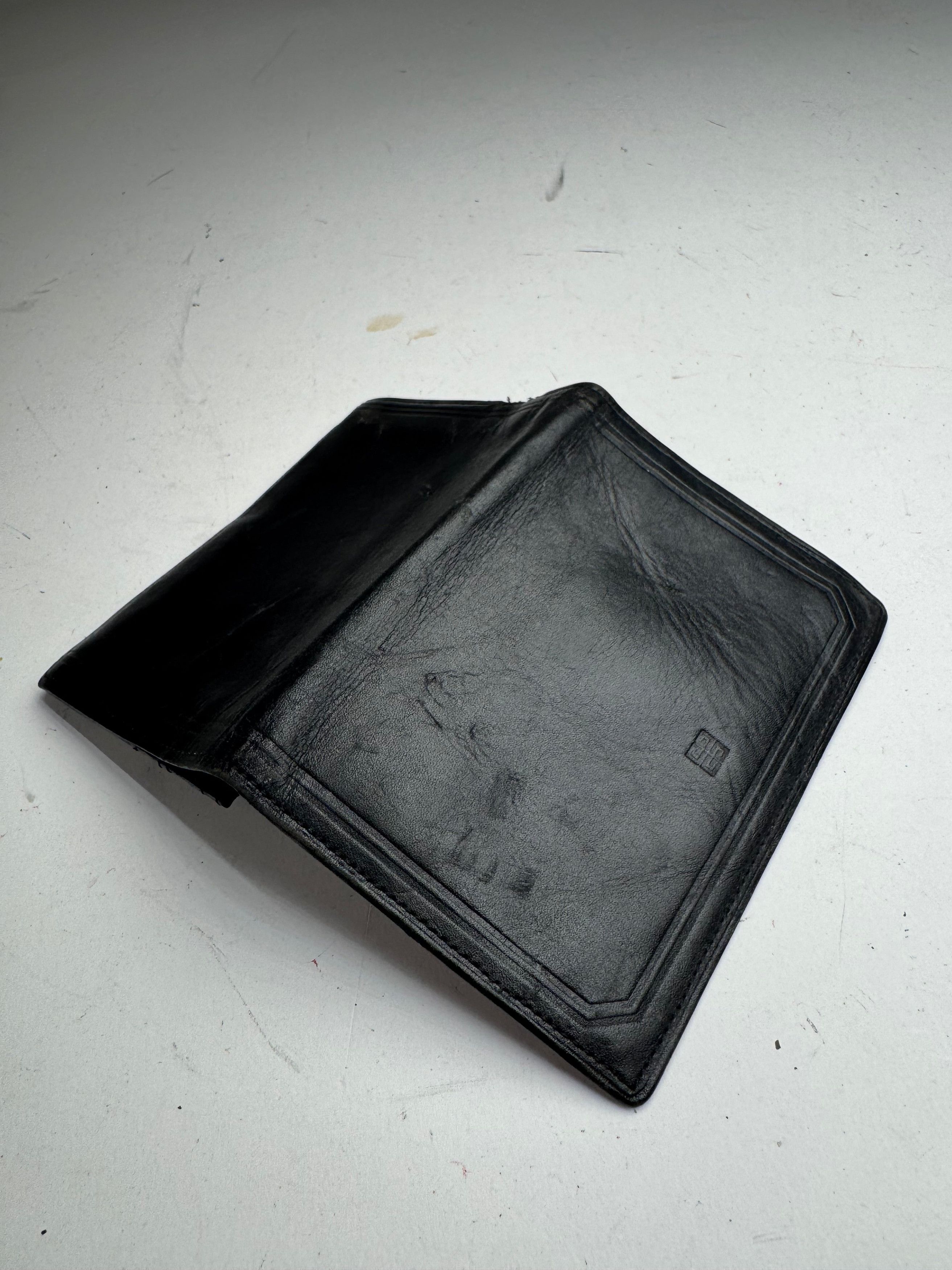 Givenchy Vintage Flapable Leather Card Holder Black Size ONE SIZE - 6 Thumbnail