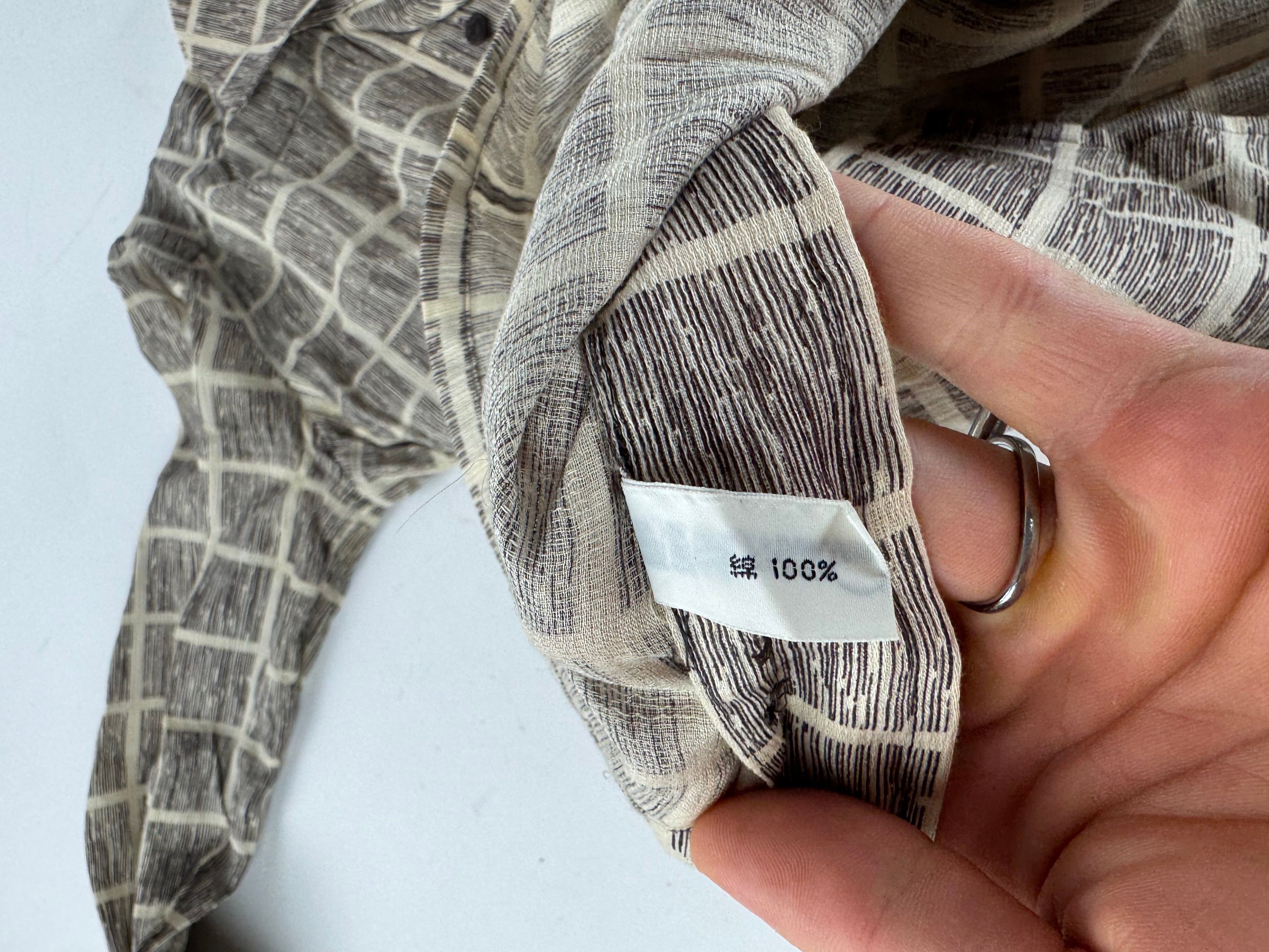 Dior Vintage Checked Shirt Black White M Size S / US 4 / IT 40 - 8 Thumbnail