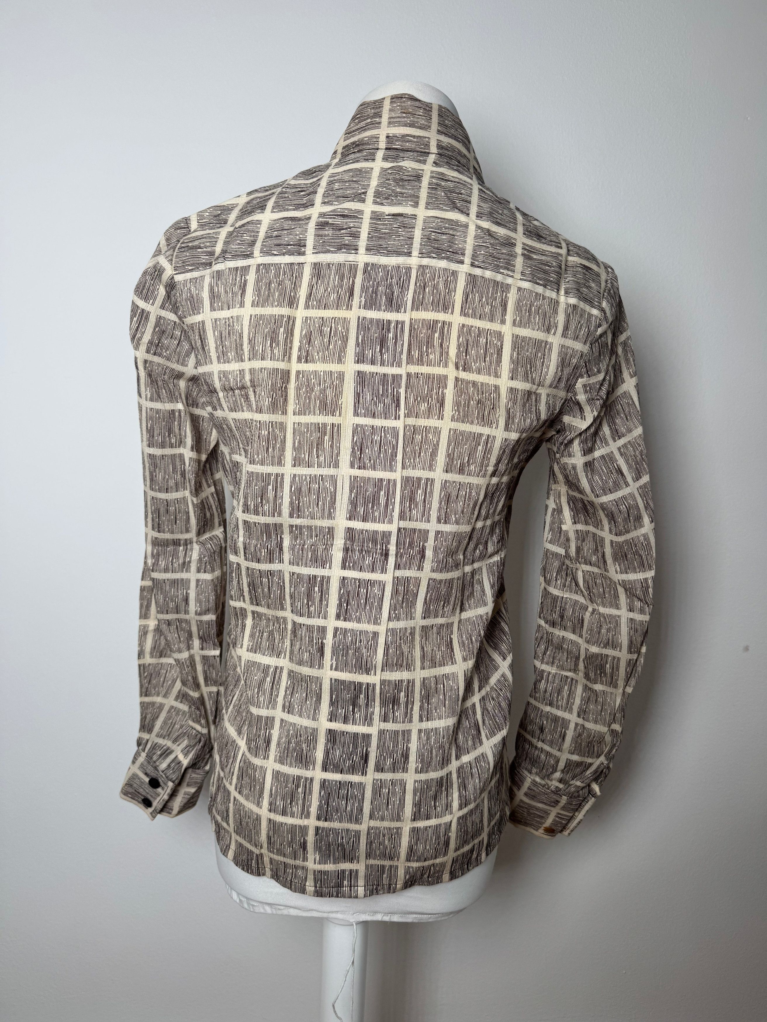 Dior Vintage Checked Shirt Black White M Size S / US 4 / IT 40 - 3 Thumbnail