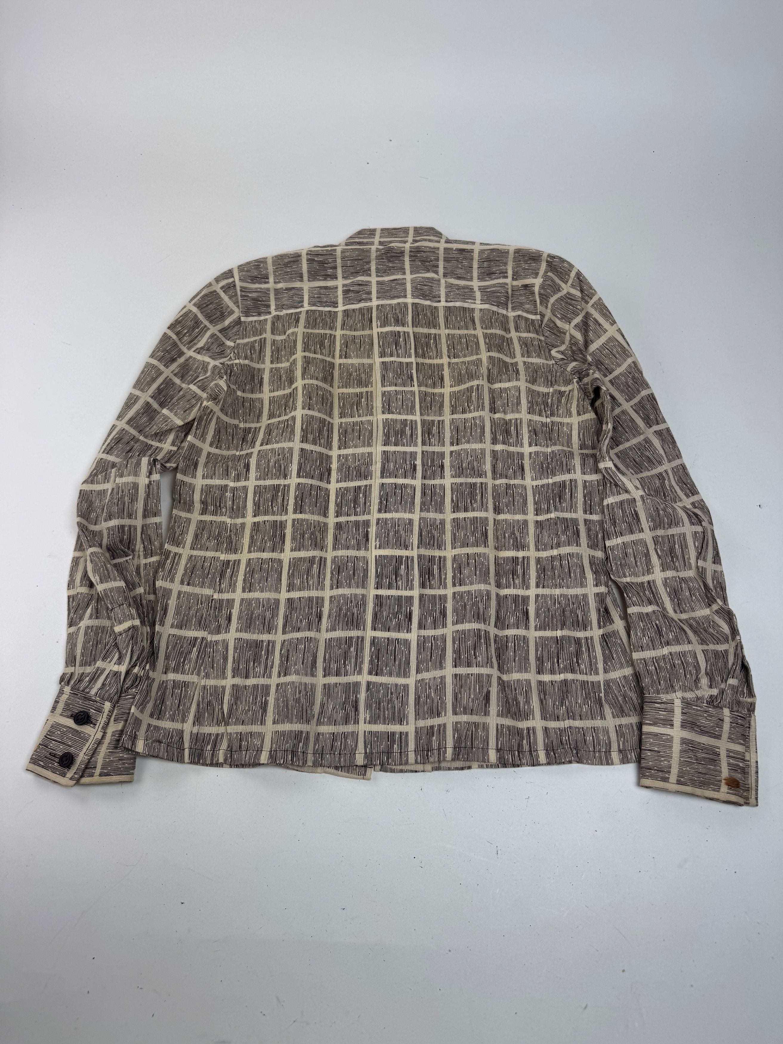 Dior Vintage Checked Shirt Black White M Size S / US 4 / IT 40 - 9 Thumbnail