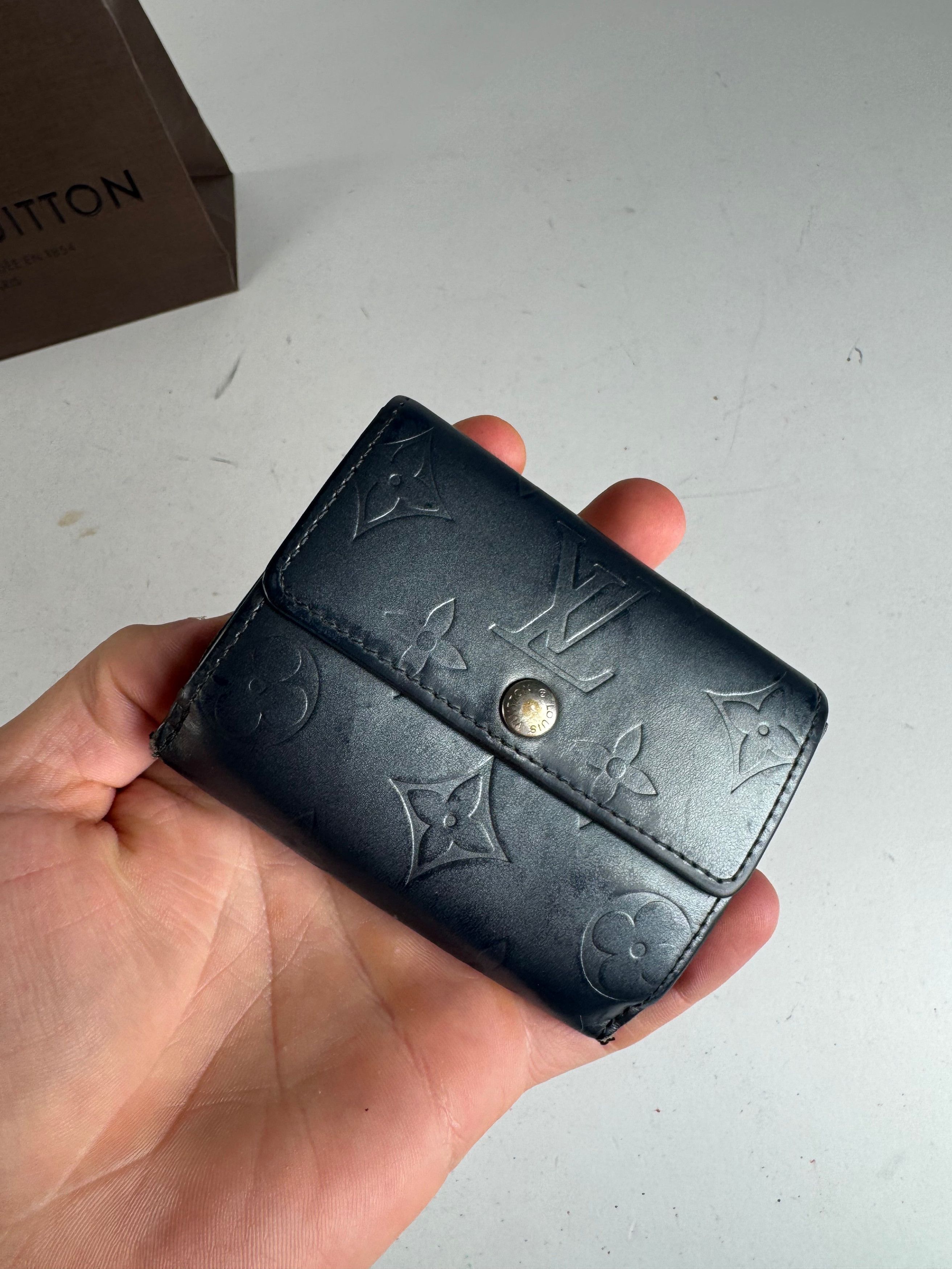 Other Vintage Louis Vuitton Vernis Leather Card Holder black Size ONE SIZE - 3 Thumbnail