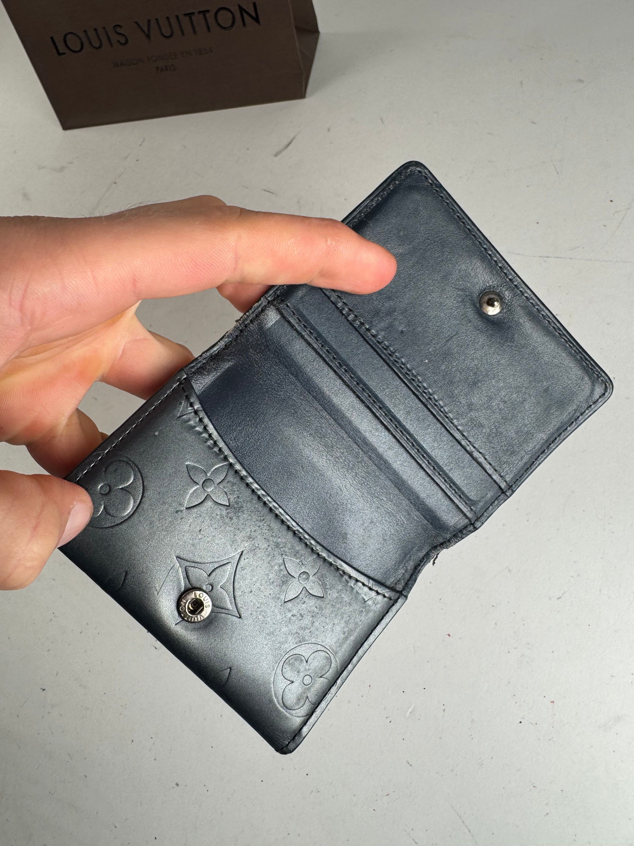 Other Vintage Louis Vuitton Vernis Leather Card Holder black Size ONE SIZE - 5 Thumbnail