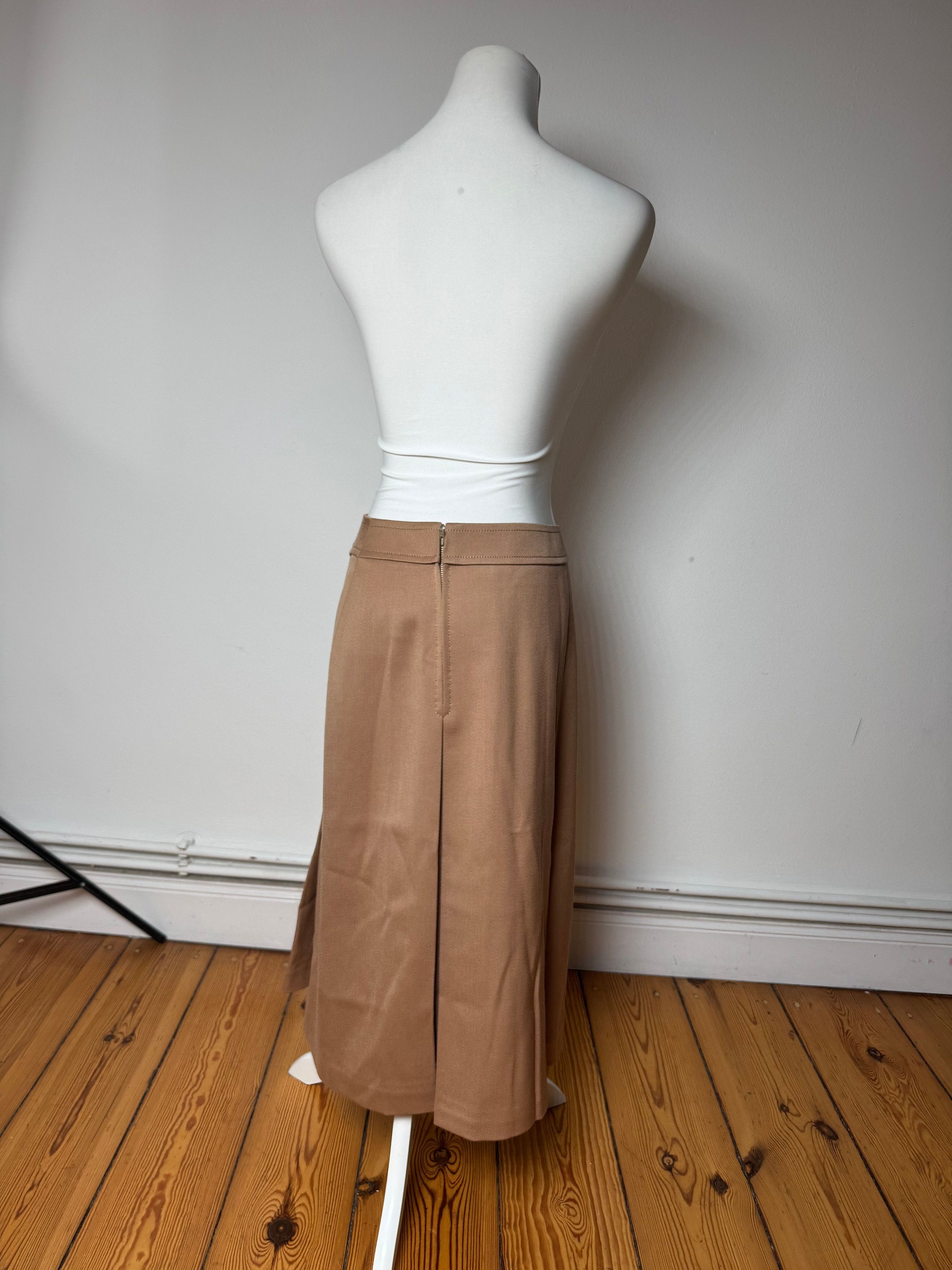 Celine Vintage Paris Wool Skirt Brown M Size 30" / US 8 / IT 44 - 15 Thumbnail