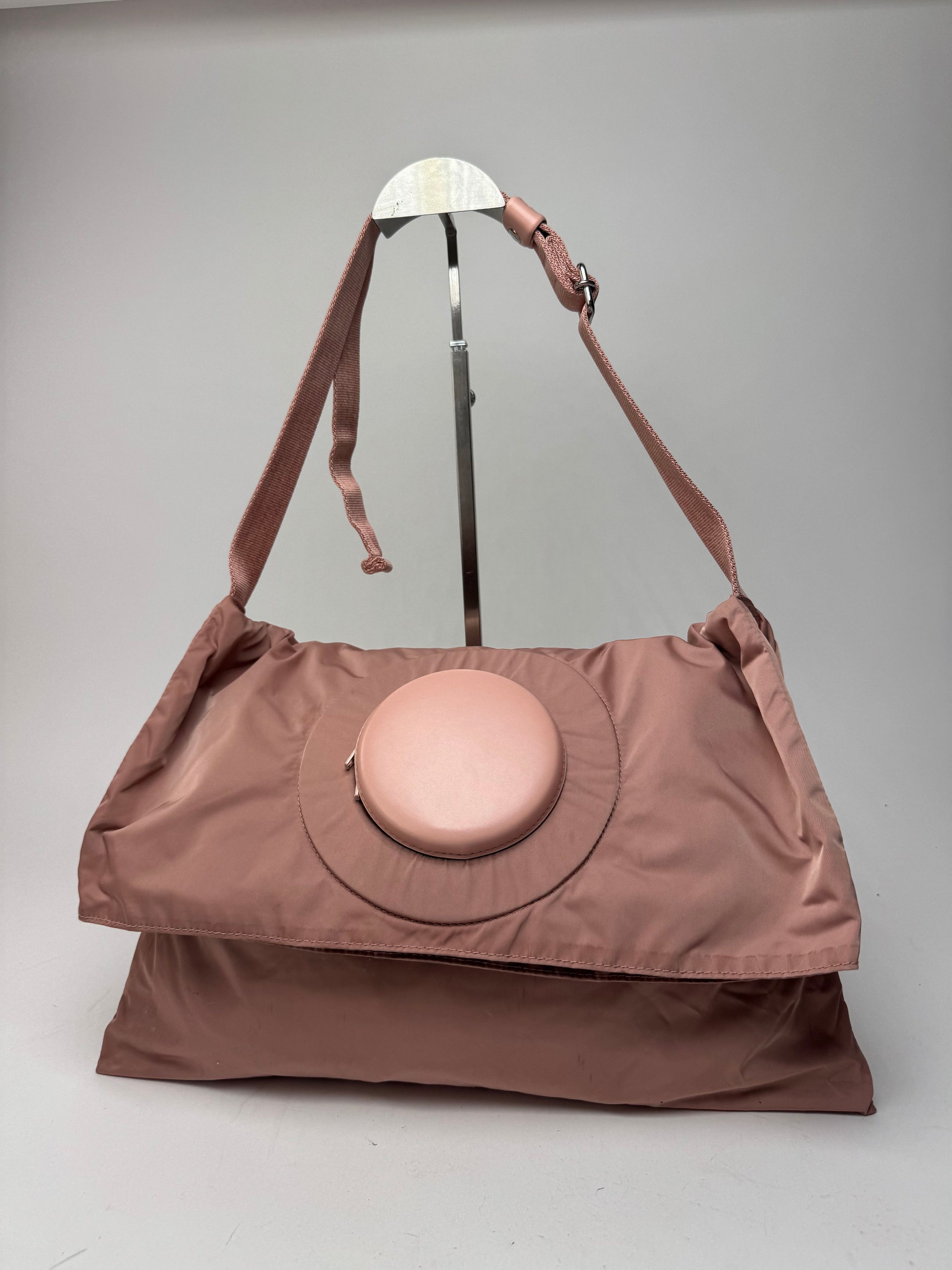 Issey Miyake Vintage Polyester 2Way handbag Purple Size ONE SIZE - 2 Thumbnail