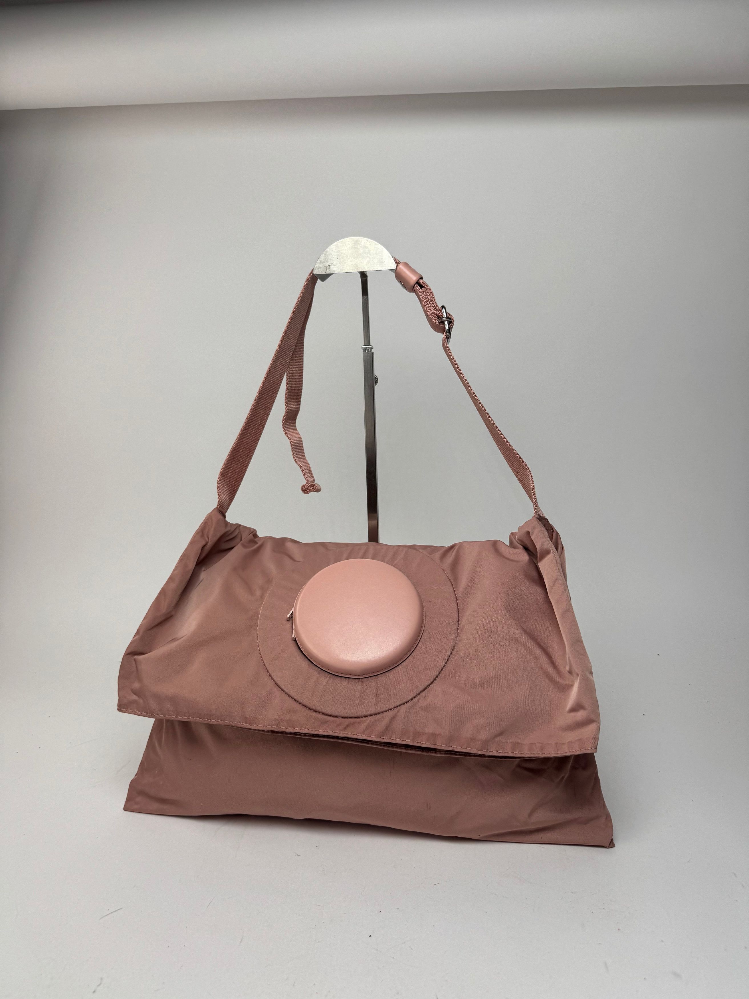Issey Miyake Vintage Polyester 2Way handbag Purple Size ONE SIZE - 7 Thumbnail