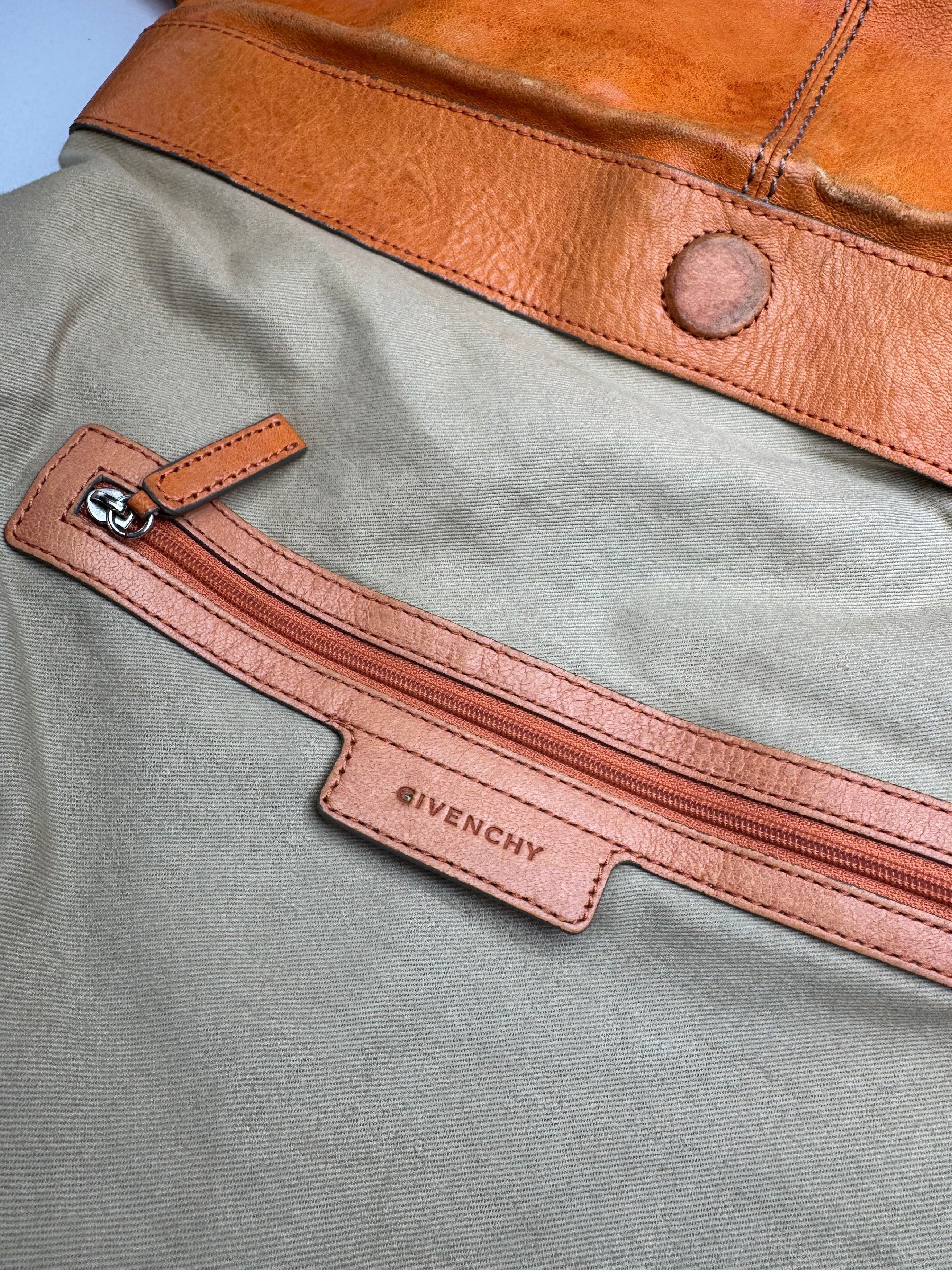 Givenchy Vintage 2Way Leather Handbag Orange Size ONE SIZE - 4 Thumbnail