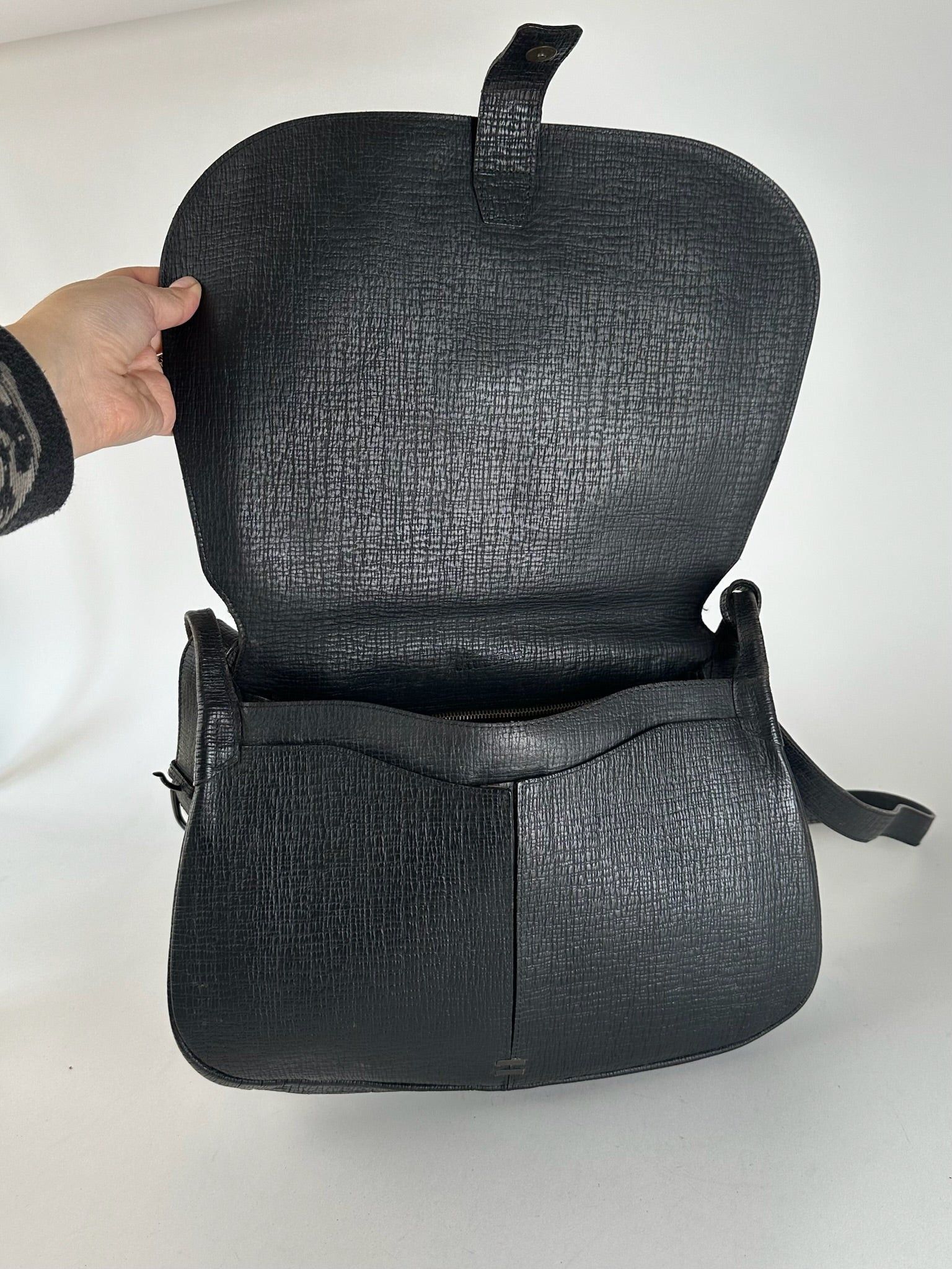 Jean Paul Gaultier Vintage Leather Bag Black Size ONE SIZE - 11 Thumbnail