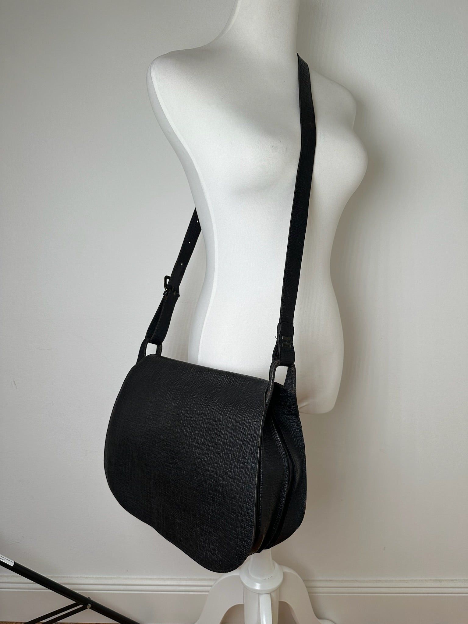 Jean Paul Gaultier Vintage Leather Bag Black Size ONE SIZE - 4 Thumbnail