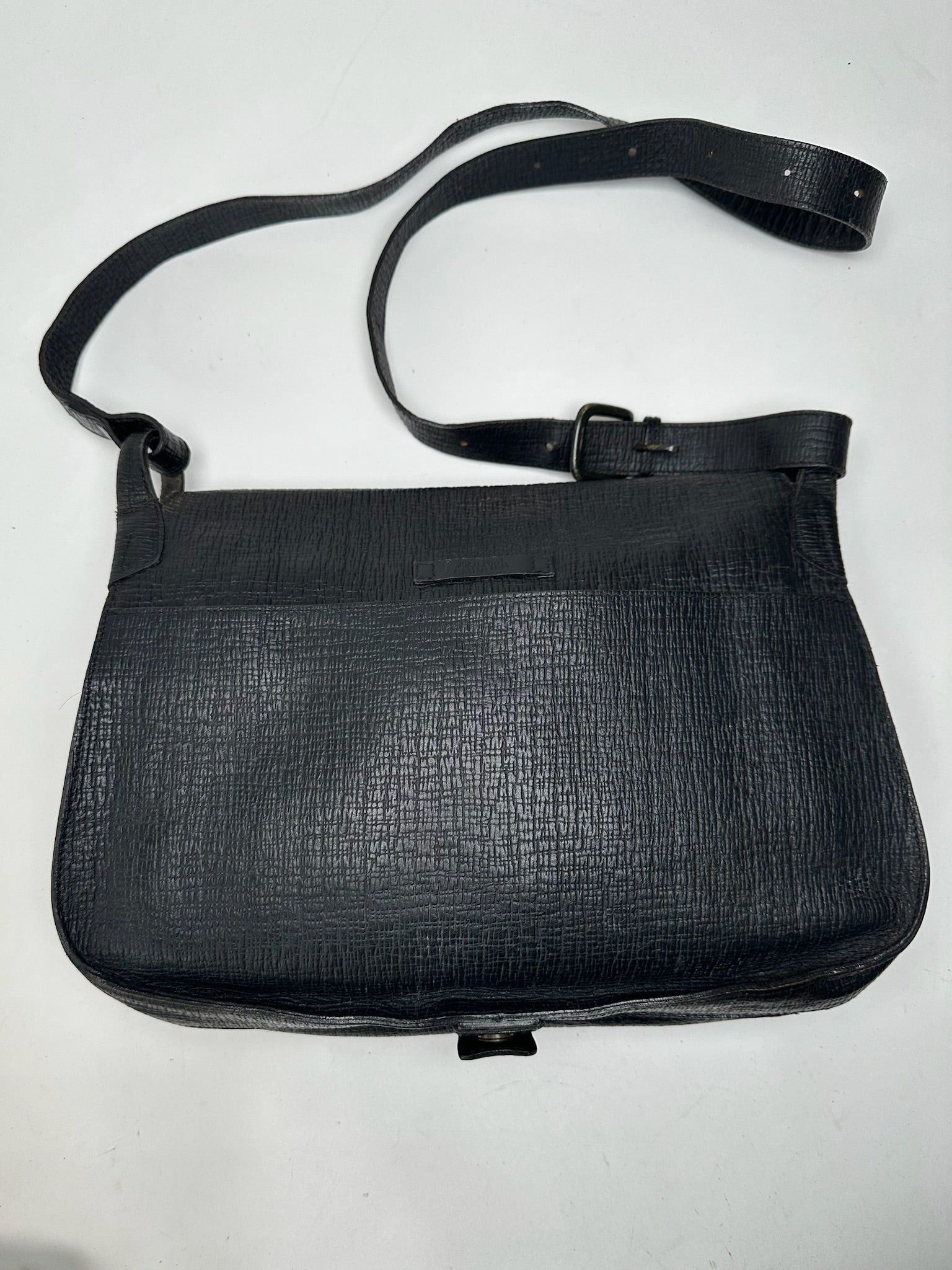Jean Paul Gaultier Vintage Leather Bag Black Size ONE SIZE - 2 Thumbnail