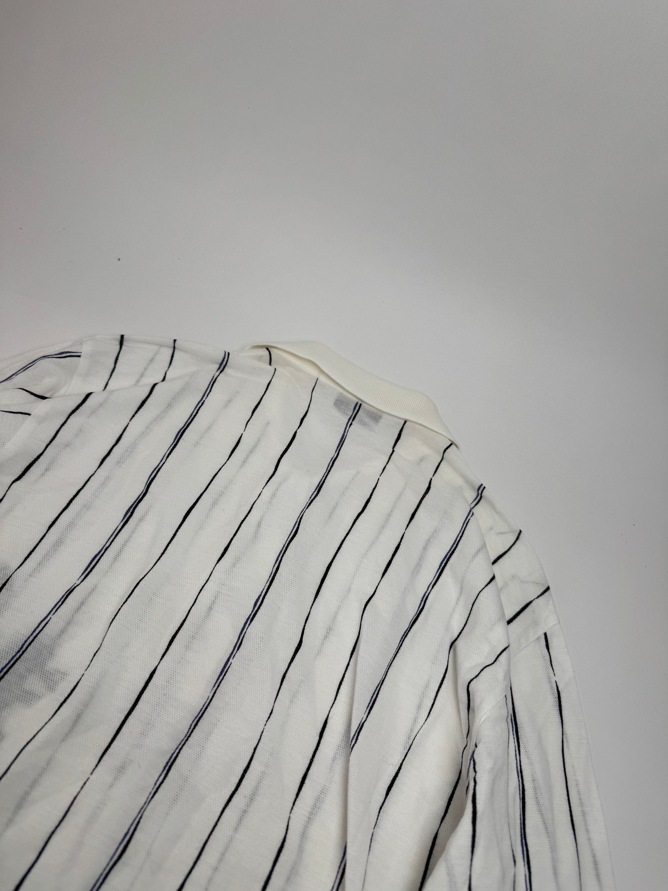 Dior Vintage Shirt Sweater Striped White L Size L / US 10 / IT 46 - 13 Thumbnail