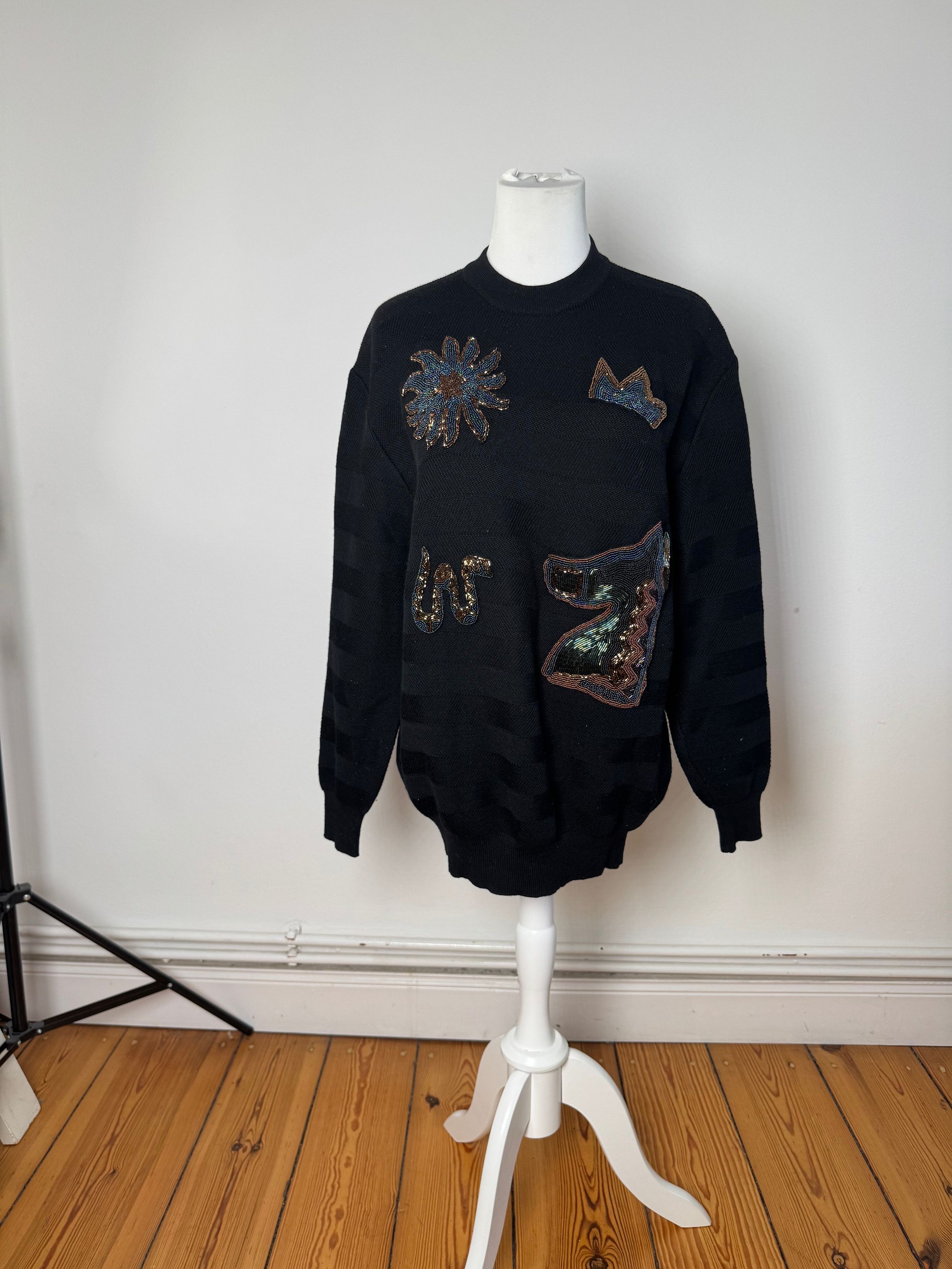 Kansai Yamamoto Vintage Wool Sweater M Size M / US 6-8 / IT 42-44 - 14 Thumbnail