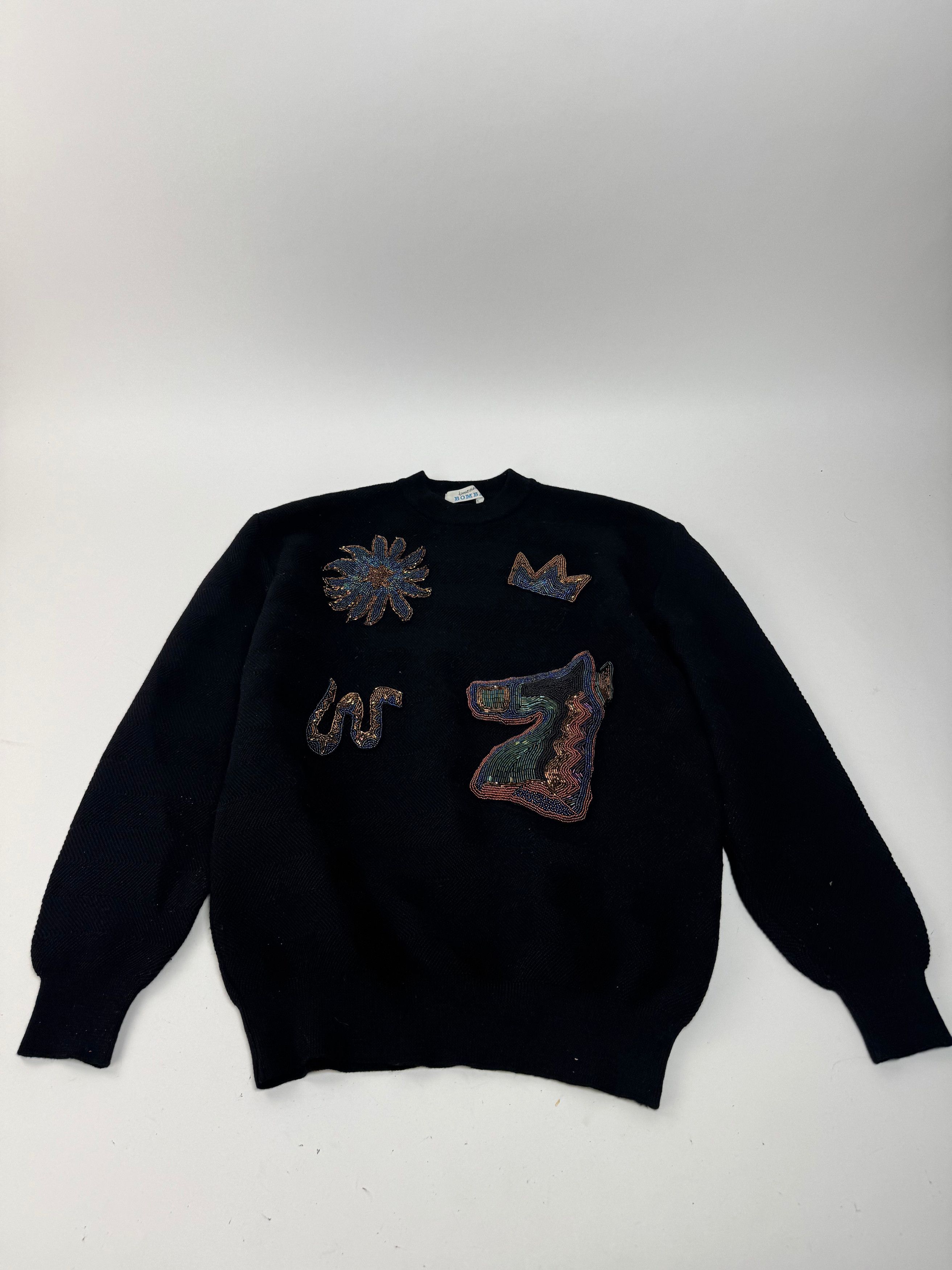 Kansai Yamamoto Vintage Wool Sweater M Size M / US 6-8 / IT 42-44 - 4 Thumbnail