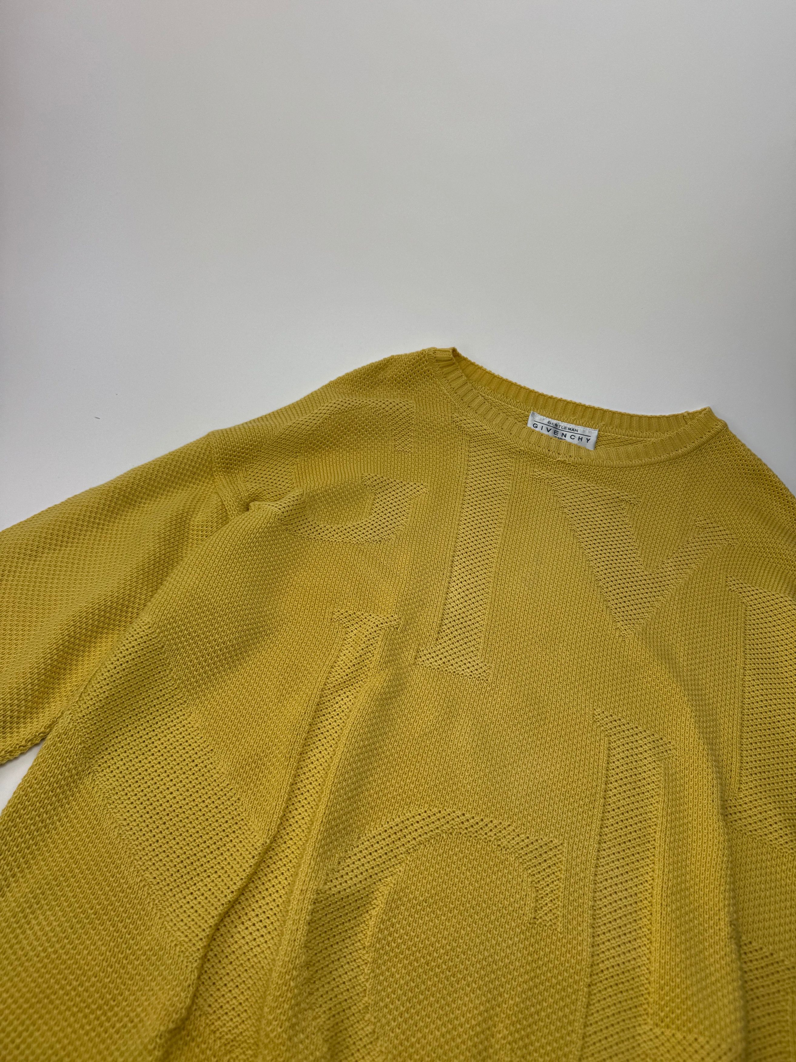 Givenchy Vintage Sweater M/L yellow Size M / US 6-8 / IT 42-44 - 10 Thumbnail