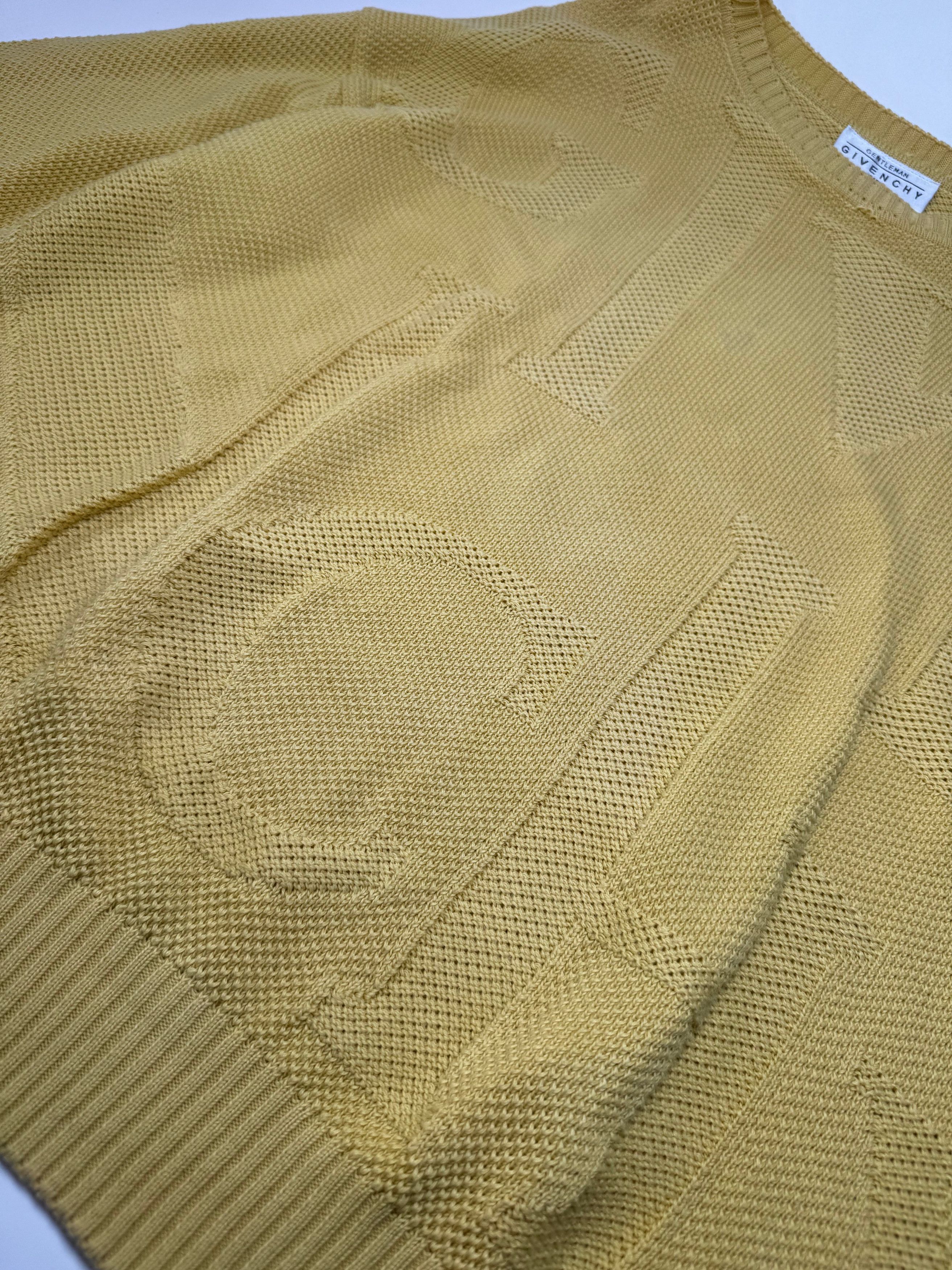 Givenchy Vintage Sweater M/L yellow Size M / US 6-8 / IT 42-44 - 8 Thumbnail