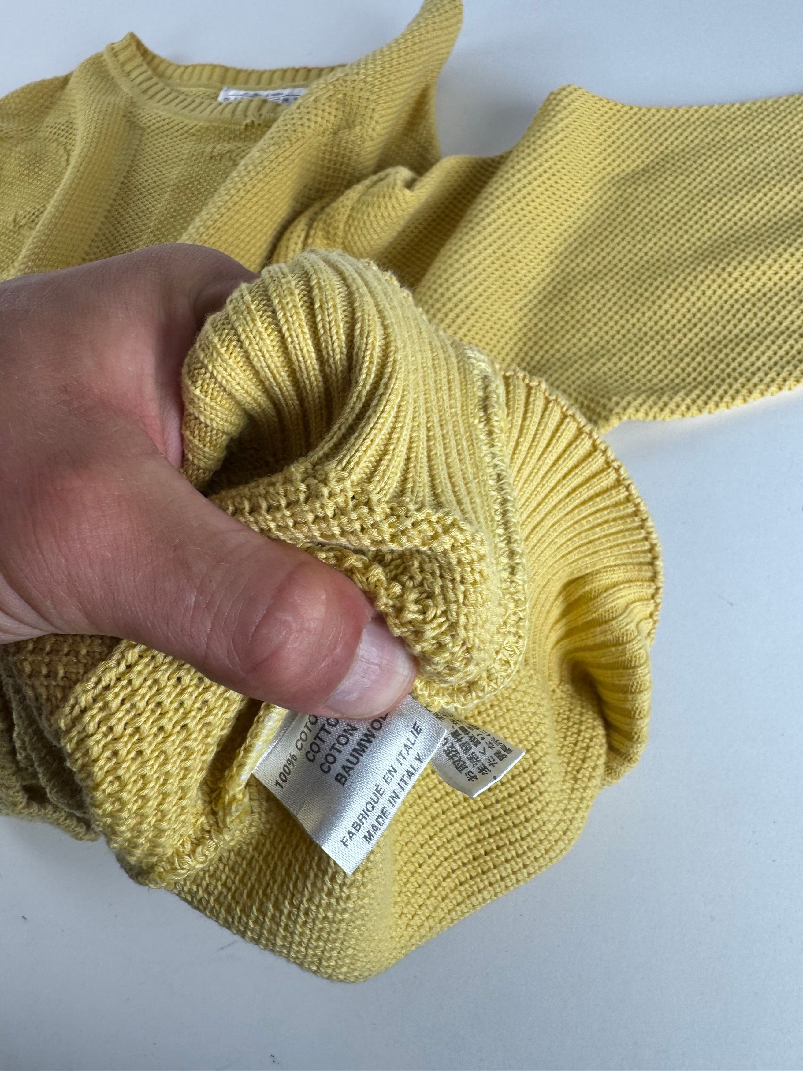Givenchy Vintage Sweater M/L yellow Size M / US 6-8 / IT 42-44 - 11 Thumbnail
