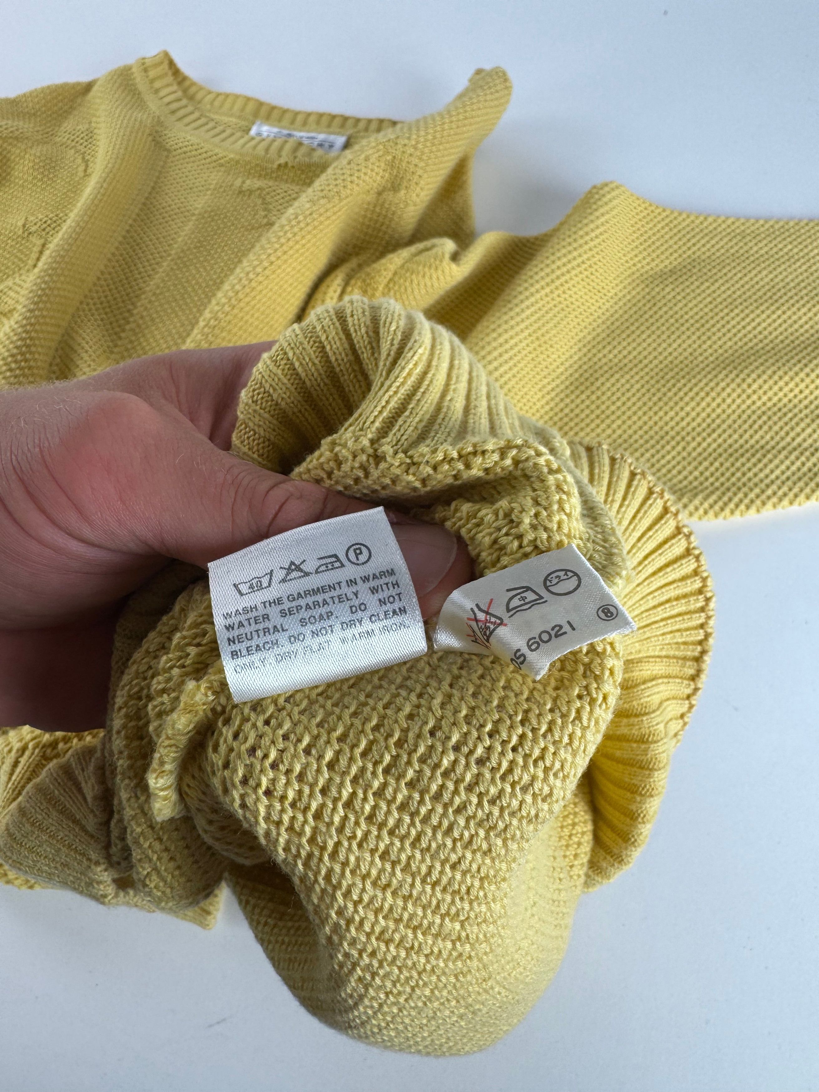Givenchy Vintage Sweater M/L yellow Size M / US 6-8 / IT 42-44 - 12 Thumbnail