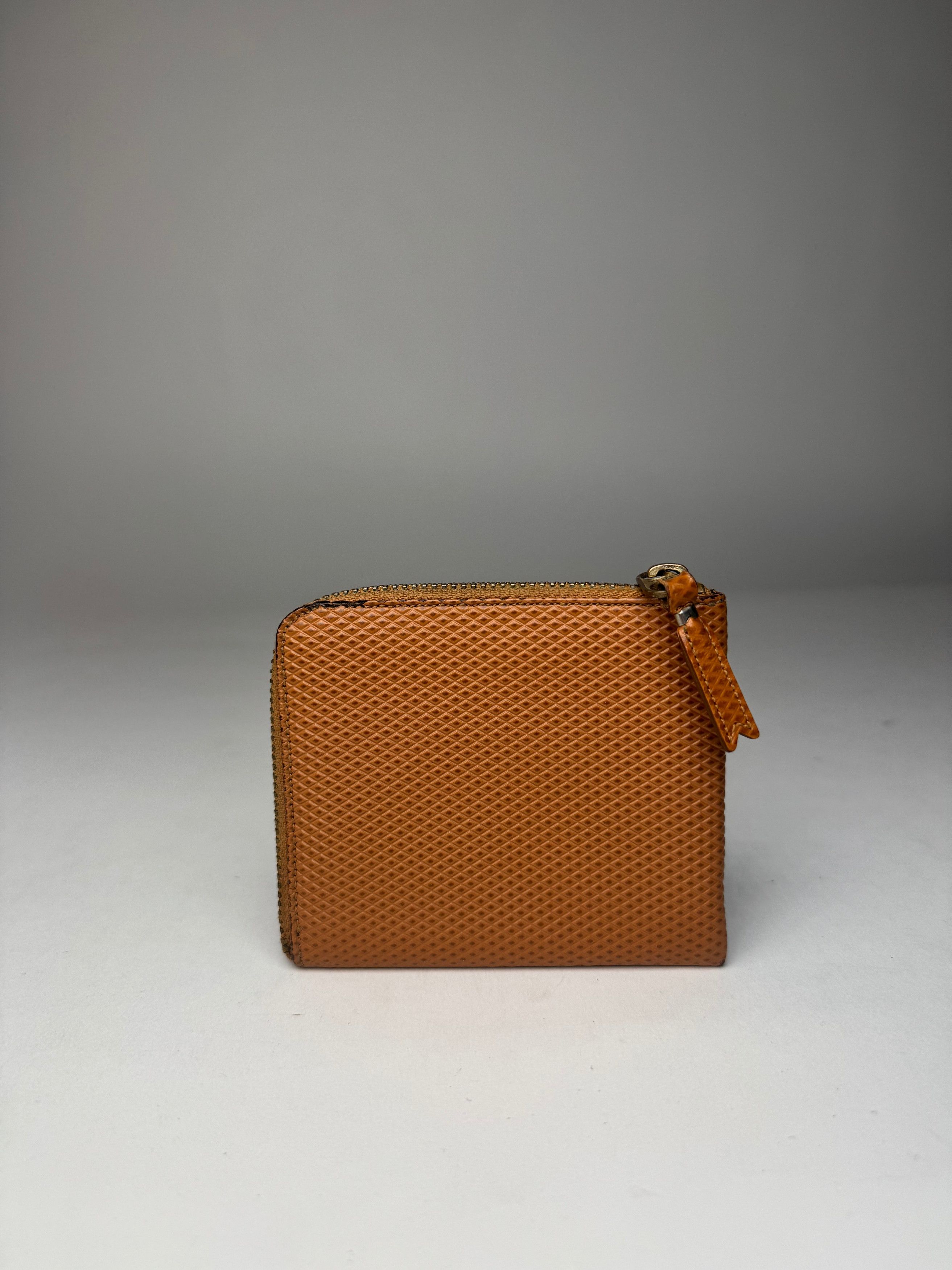 Other Vintage Commes Des Garçons Leather Card Holder Orange Brown Size ONE SIZE - 5 Thumbnail